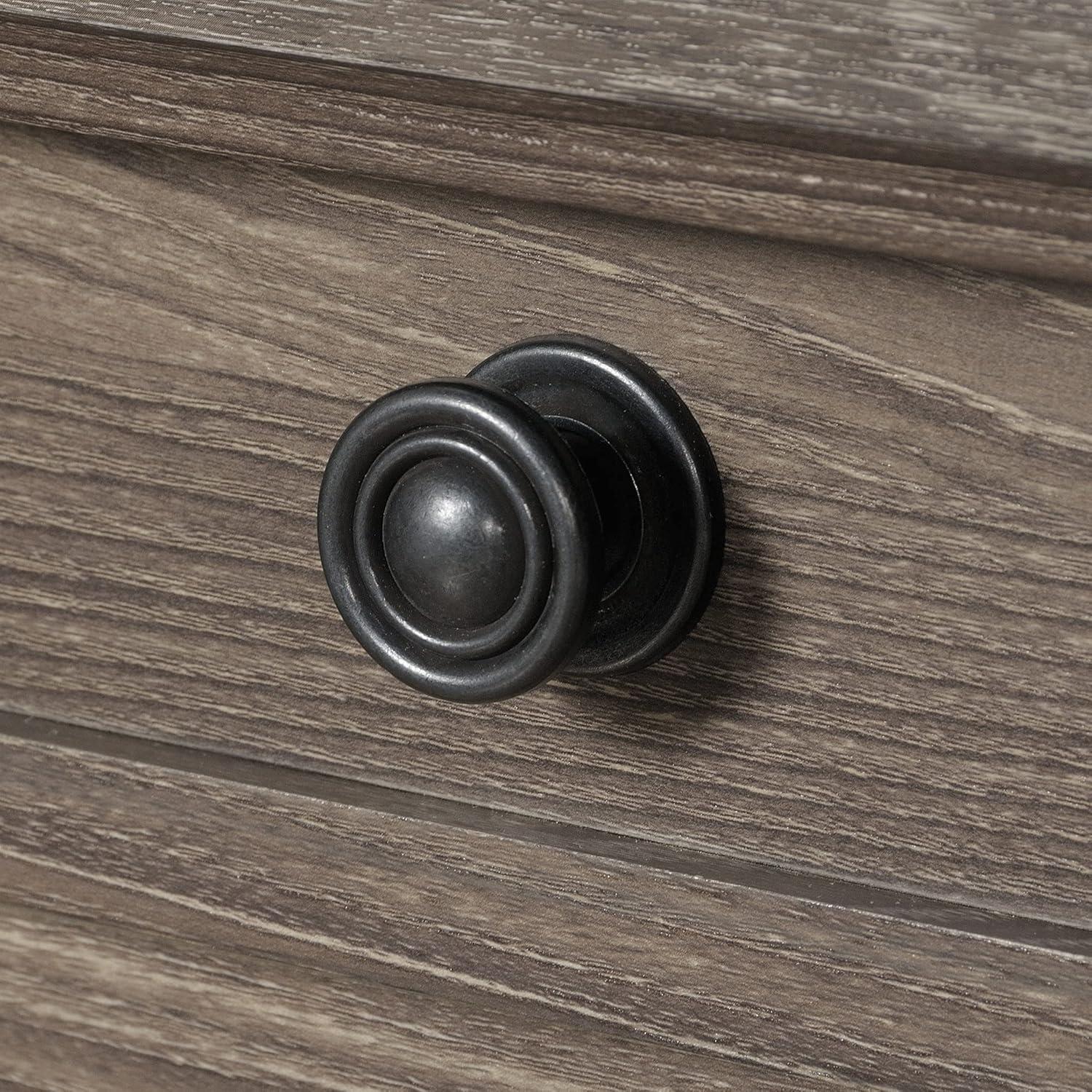 Sauder Hammond Executive Desk, Emery Oak Finish