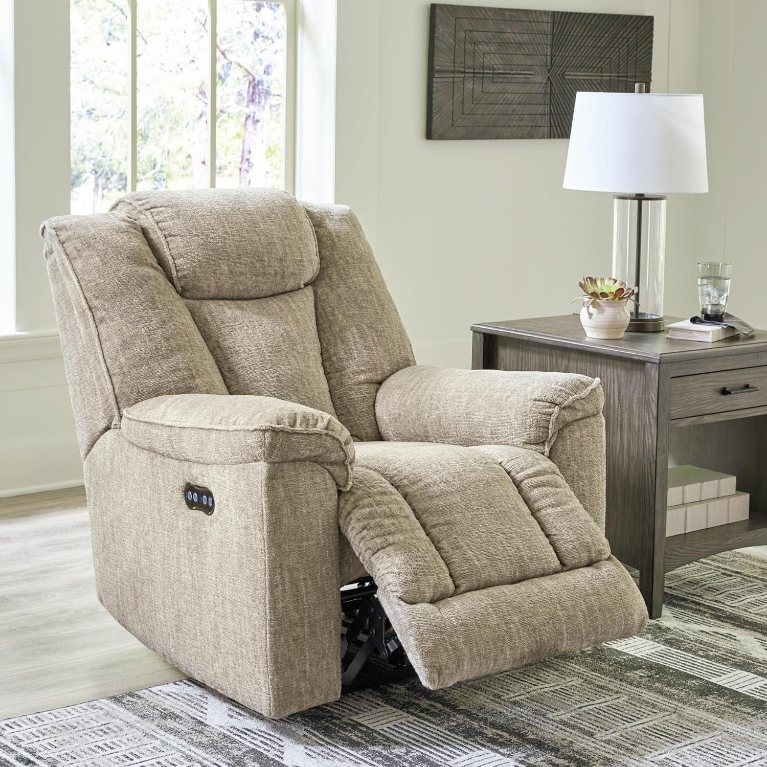 Ashley Furniture Hindmarsh Stone Power Recliner