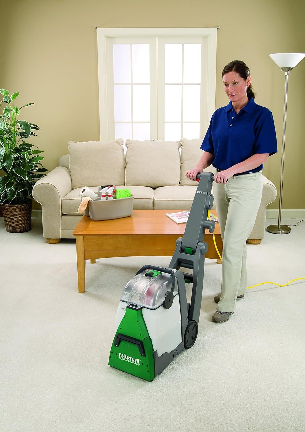 Bissell BigGreen Commercial BG10 Deep Cleaning 2 Motor Extractor Machine - New, Professional Grade Vacuum Cleaner