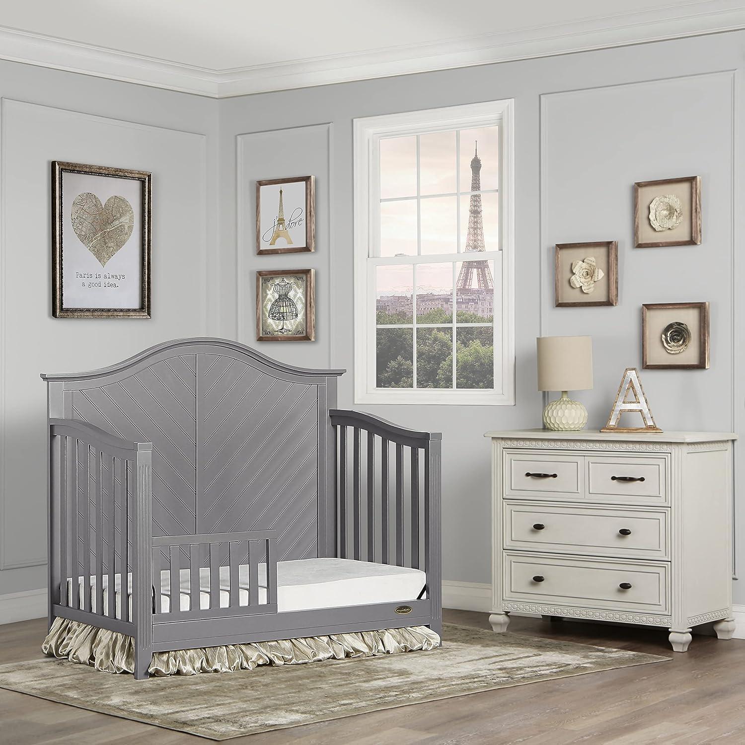 Dream On Me Ella 5 in 1 Convertible Crib