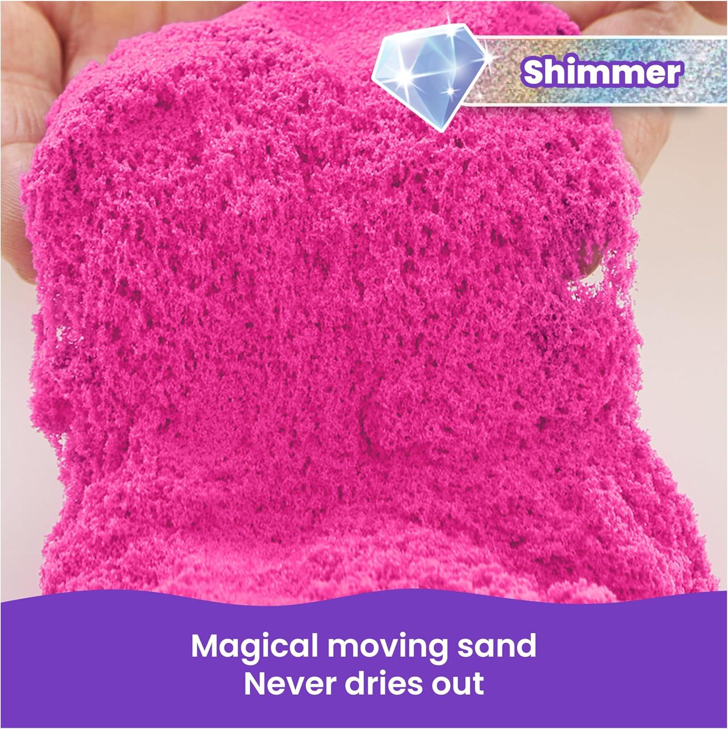 Kinetic Sand Crystal Pink Shimmer Sand 2lb