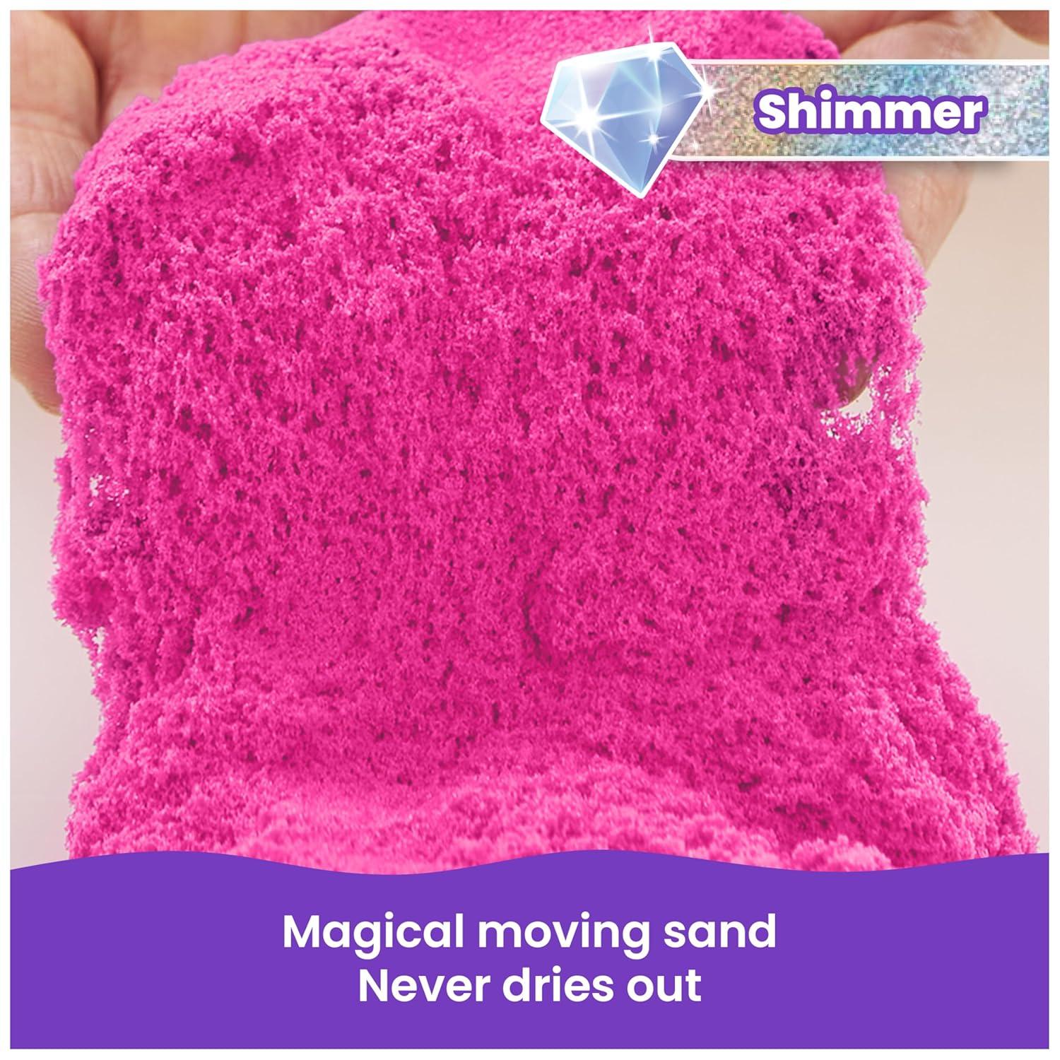 Kinetic Sand Crystal Pink Shimmer Sand 2lb