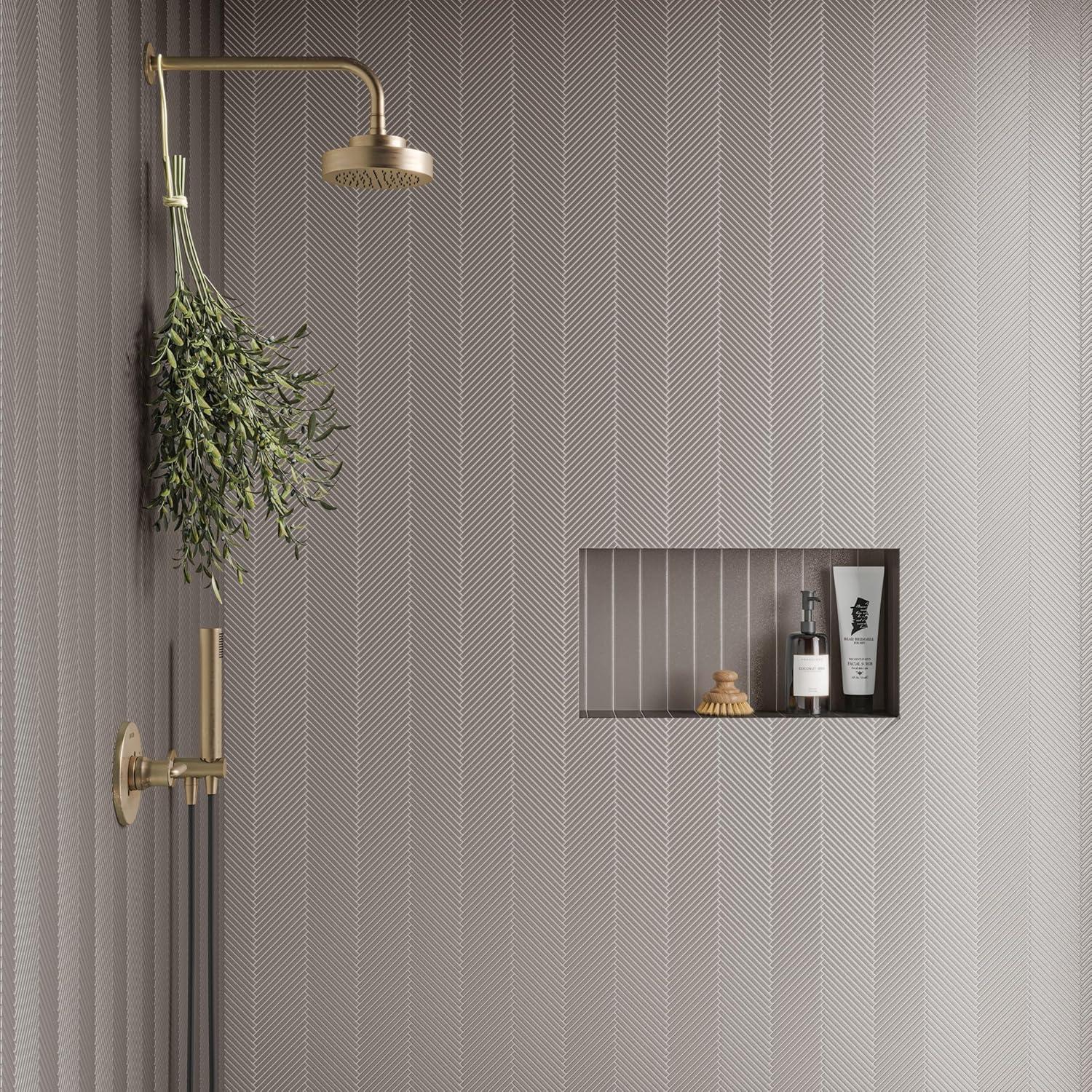 Bedrosians Kaikos 11" x 11" Glass Patterned Wall & Floor Tile