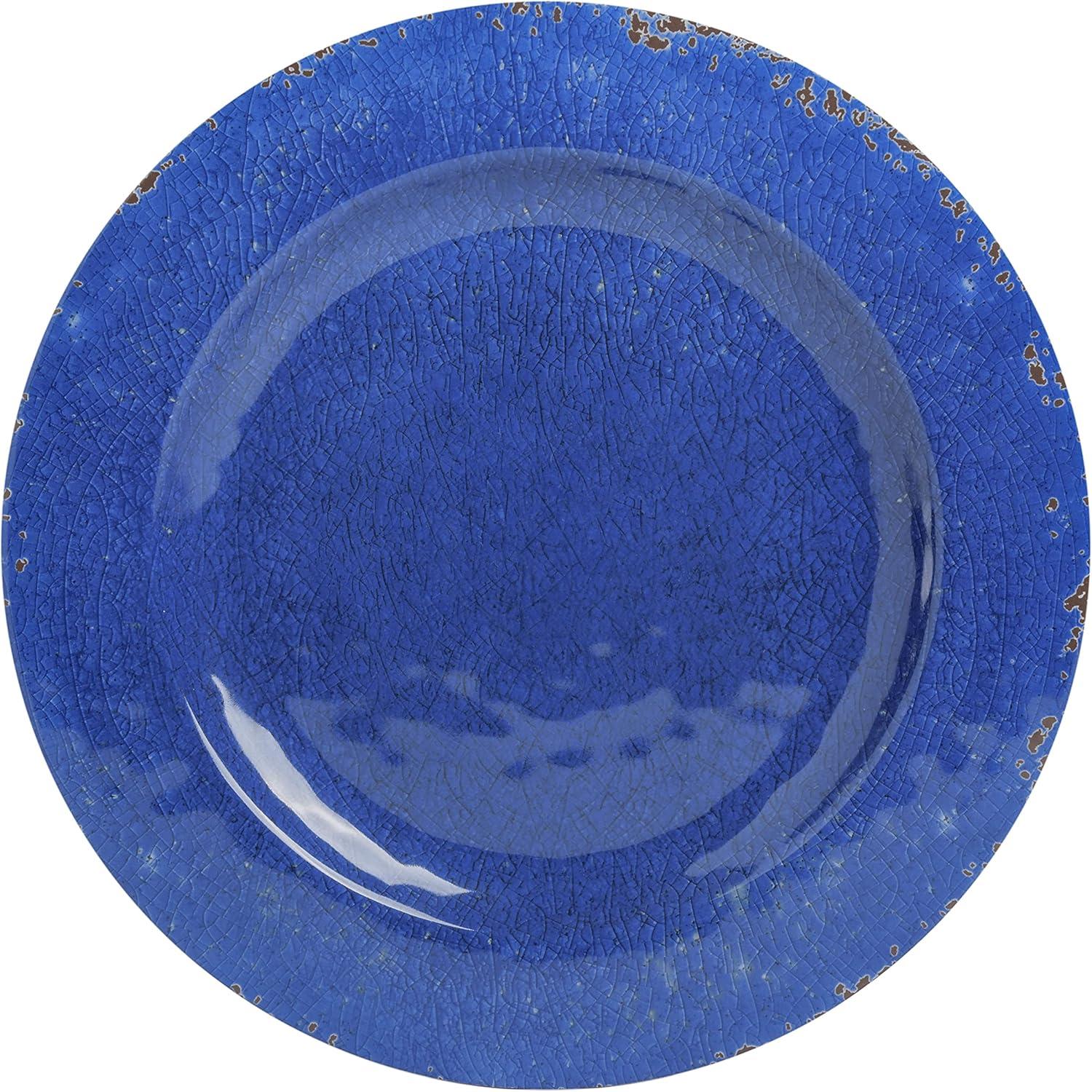 Mauna 12 Piece Dinnerware Set in Cobalt Blue