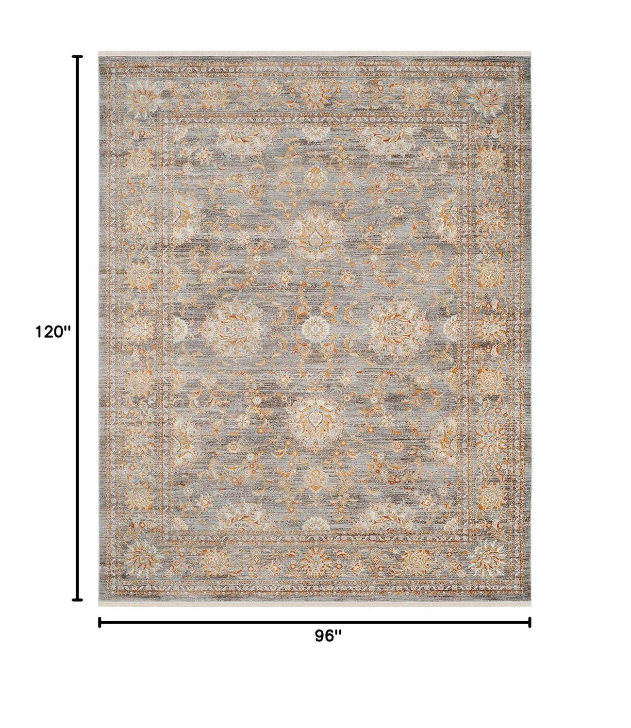 Vintage Persian VTP469 Power Loomed Indoor Area Rug - Light Brown/Multi - 8'x10' - Safavieh