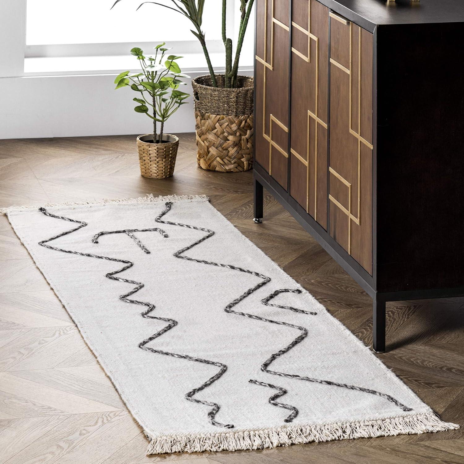 Nuloom Moira Global Flatweave Tassel Indoor Area Rug, 5' x 8'
