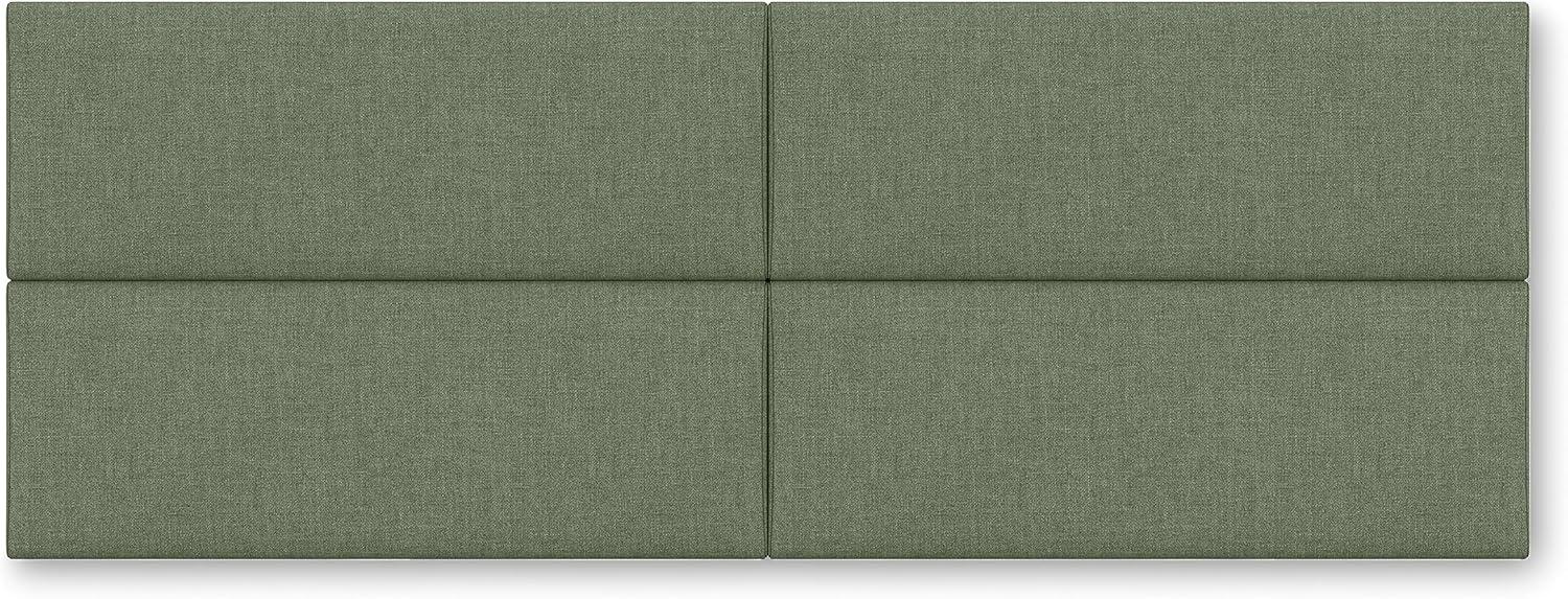 Panelist Modern Padded Headboard - Set of Wall Mounted Panels