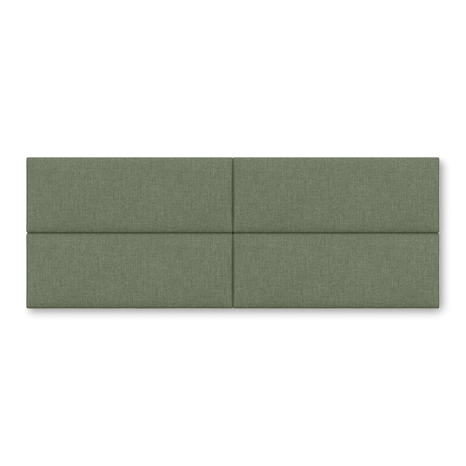 Panelist Modern Padded Headboard - Set of Wall Mounted Panels