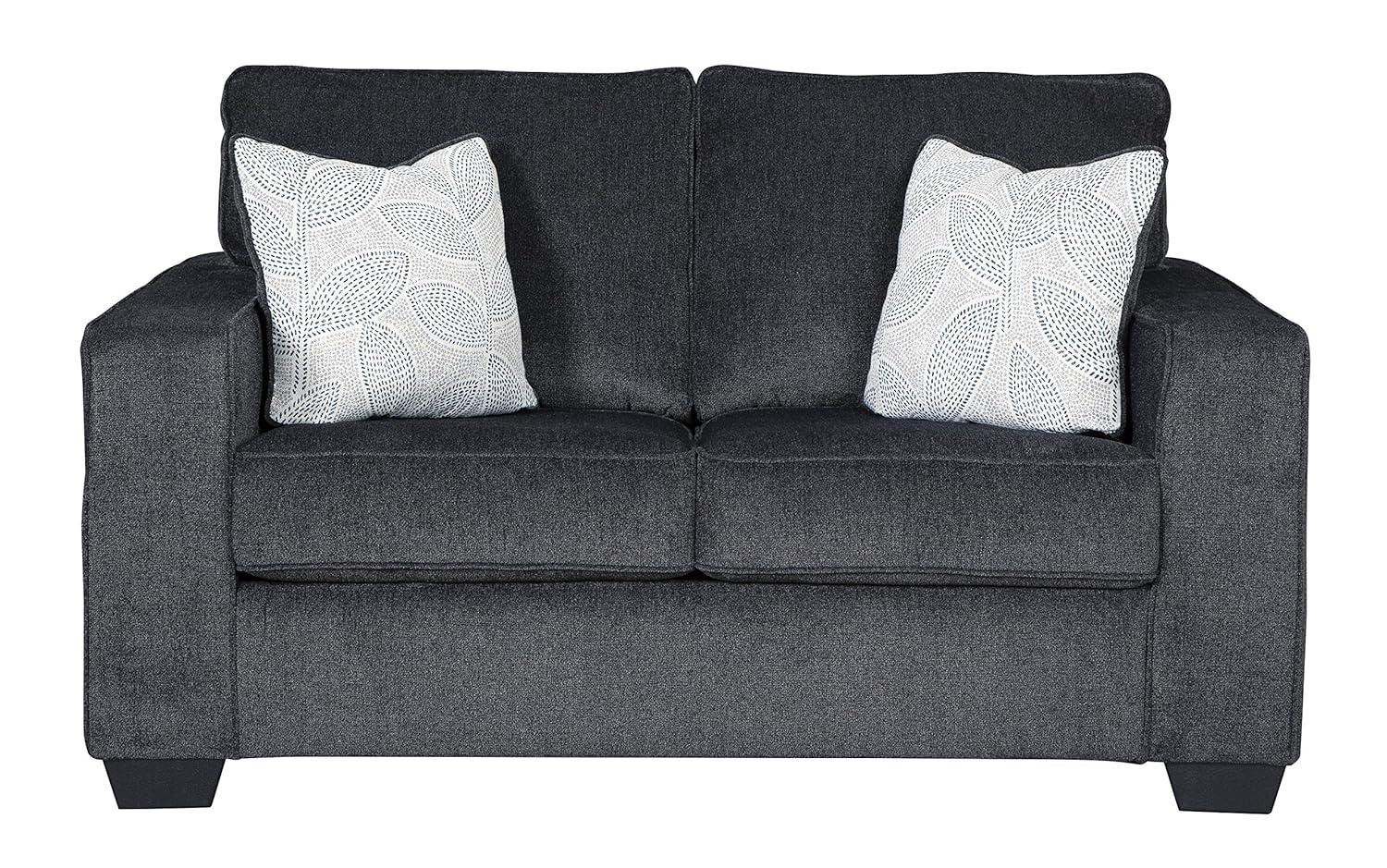 Signature Design by Ashley Altari Loveseat in Slate