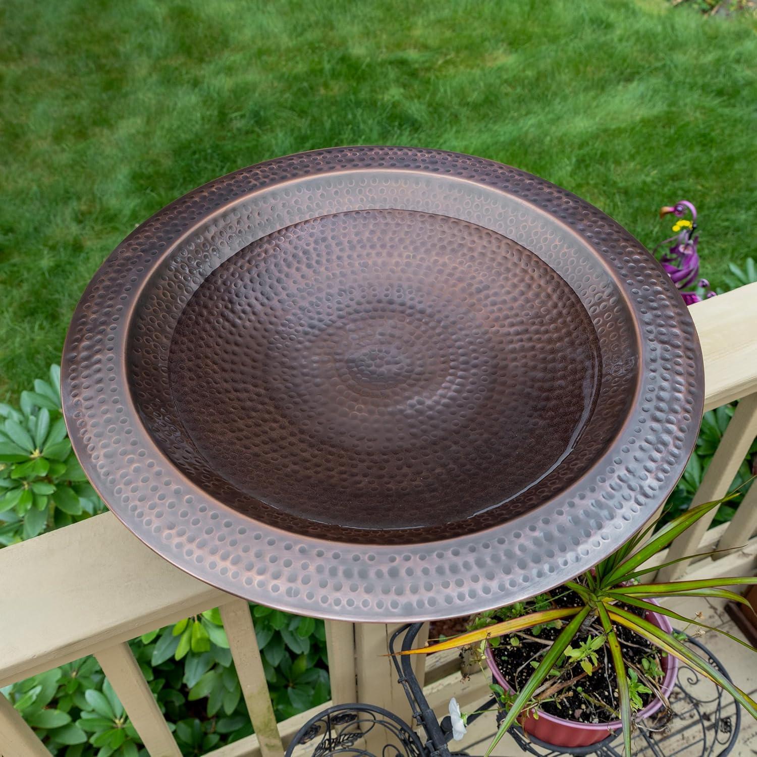 Achla Designs Metal Column Birdbath