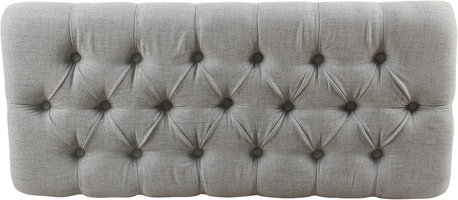 Ainsley Button Tufted Storage Bench - HomePop