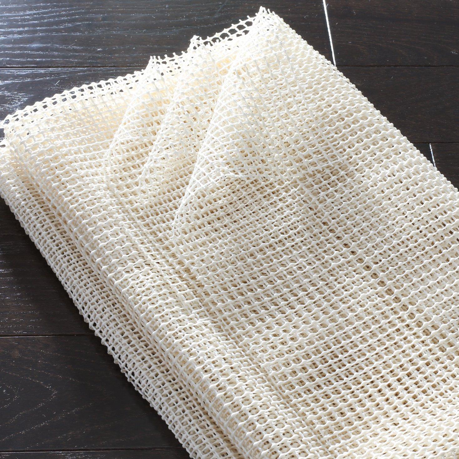 Grid Pad PAD110 Power Loomed Indoor Rug Pad - Creme - 2' x 22' - Safavieh