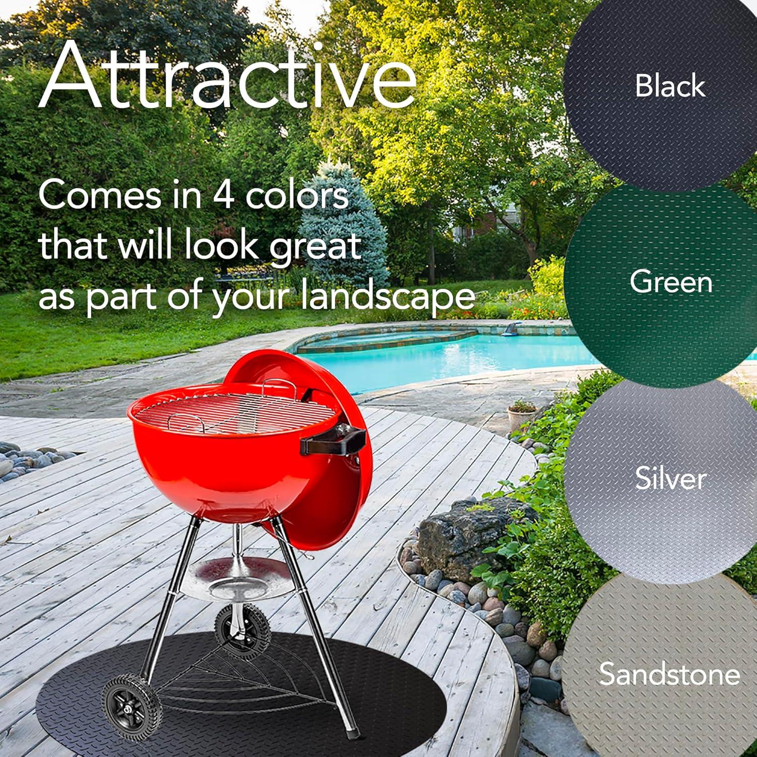 Resilia Plastic Grill Grid Mat