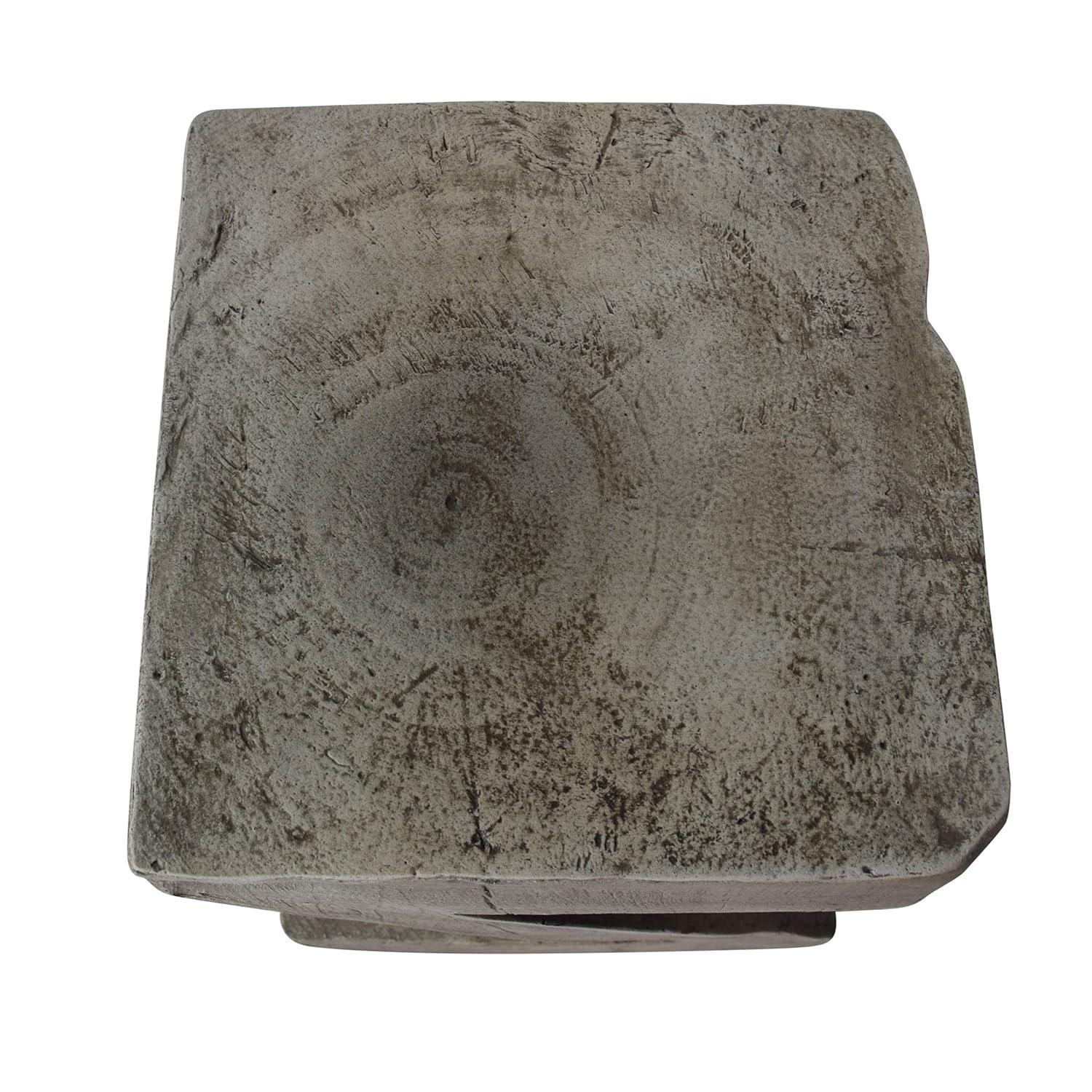 Millwood Pines Khadija Concrete Top End Table