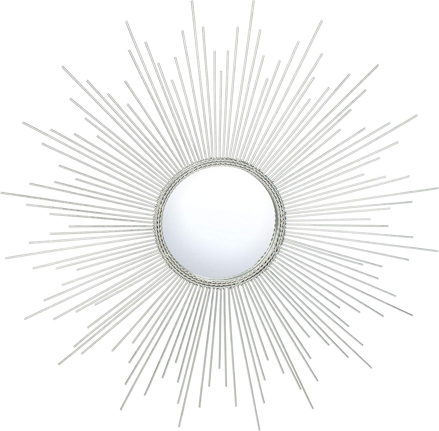Emme Sunburst Mirror - Silver - Safavieh