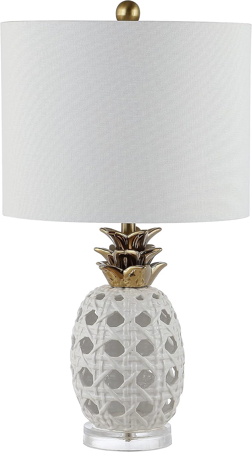 Sonny Table Lamp - 24 Inch Height - TBL4357 - White - Safavieh