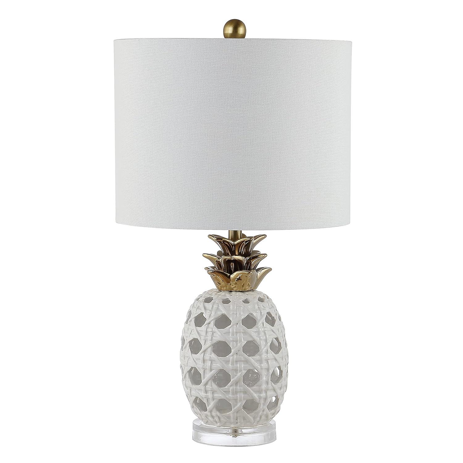 Sonny Table Lamp - 24 Inch Height - TBL4357 - White - Safavieh