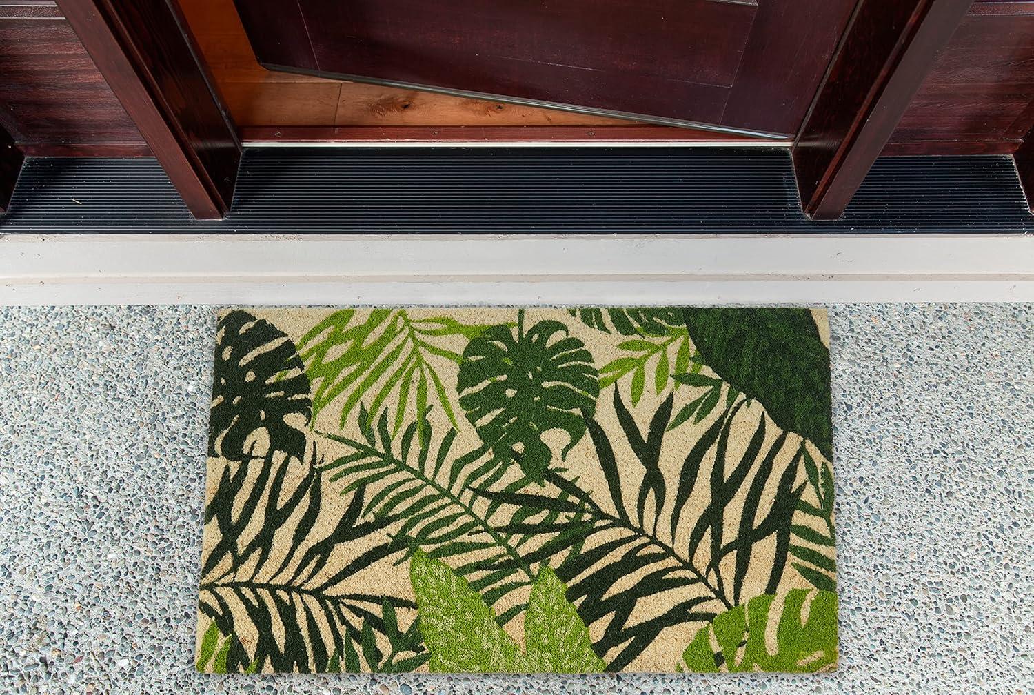 Bayou Breeze Lotte 29 in. x 17 in. Non-Slip Outdoor Door Mat