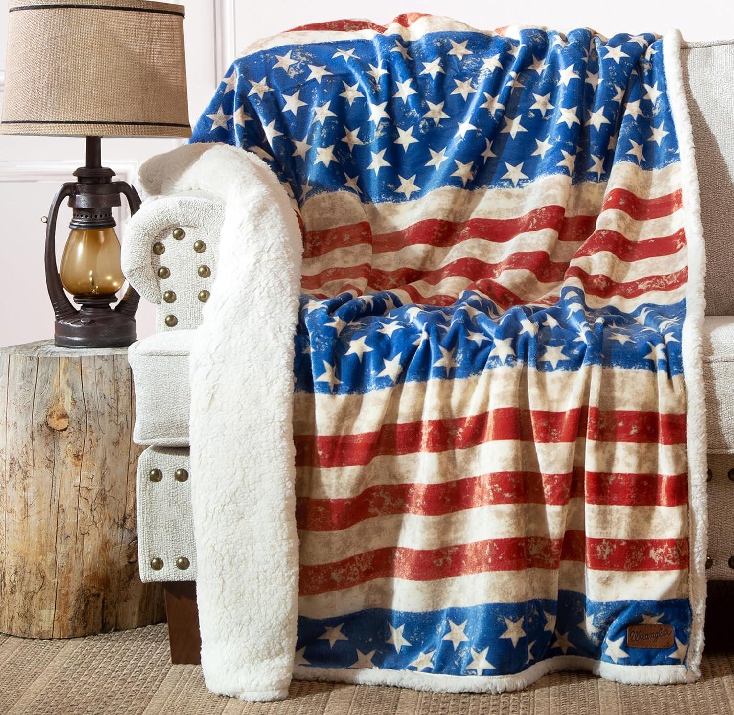 Stars & Stripes Throw Blanket