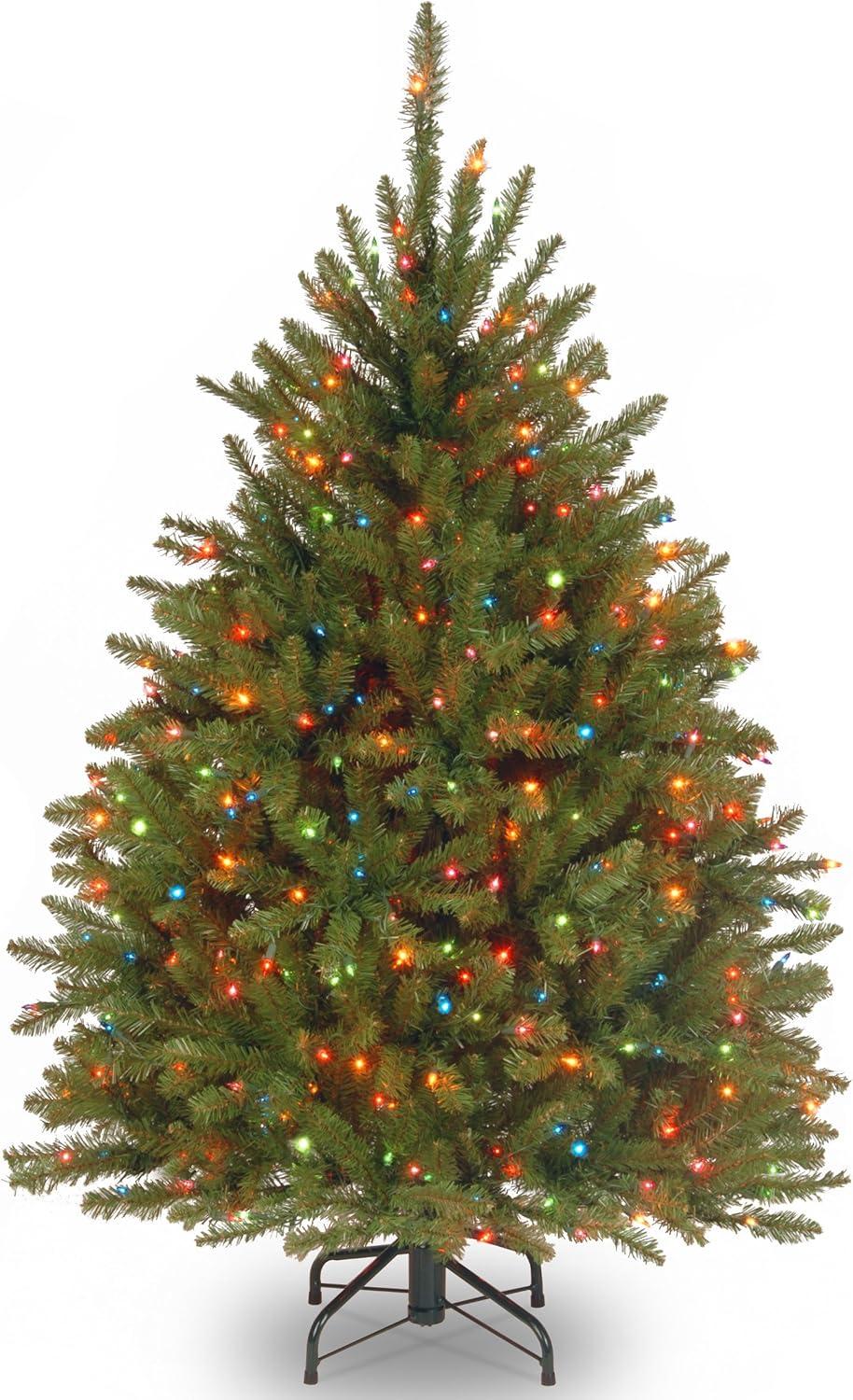 The Holiday Aisle® Dunhill Fir Tree with Multicolor Lights