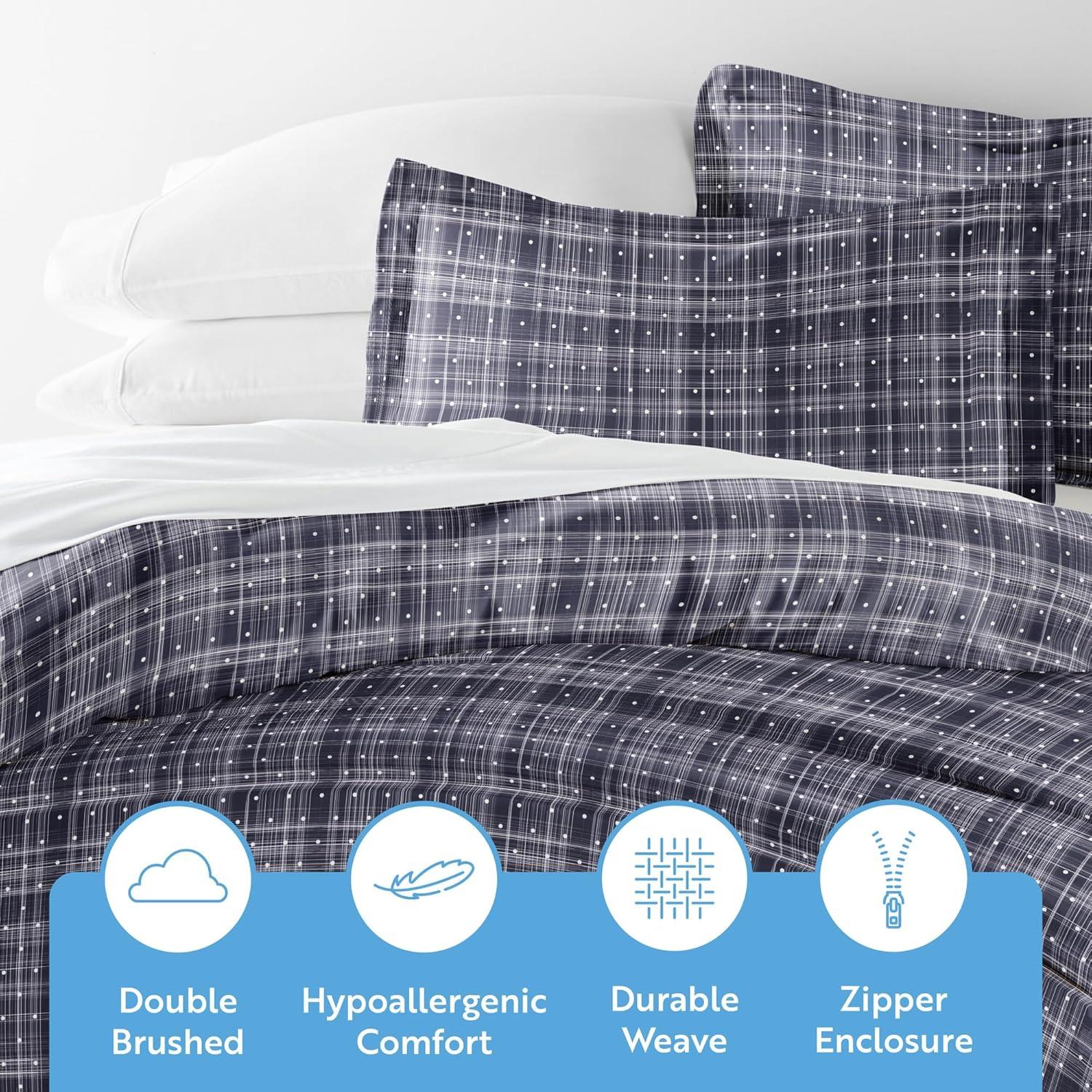 Becky Cameron Becky Cameron Polka Dot Pattern Duvet Cover Set