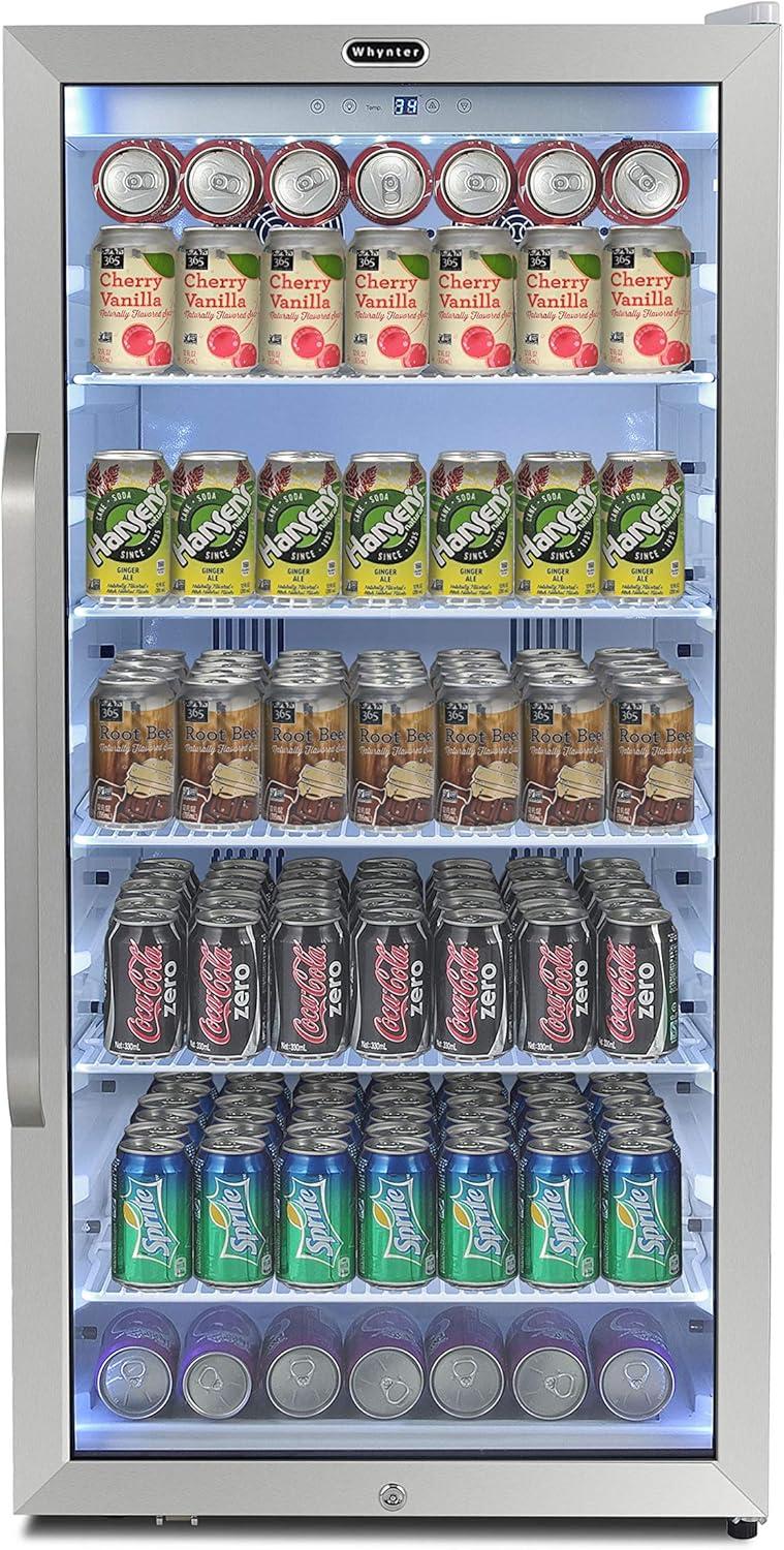 Whynter Whynter 8.1 cu.ft. 231 Cans Beverage Refrigerator with Superlit Door
