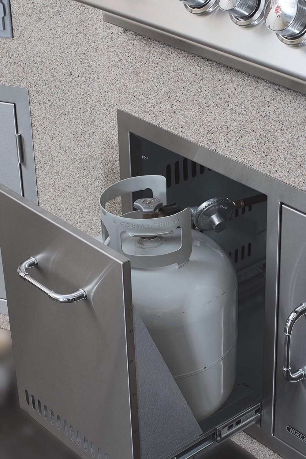 Bull Outdoor Products Stainless Steel Propane Drawer