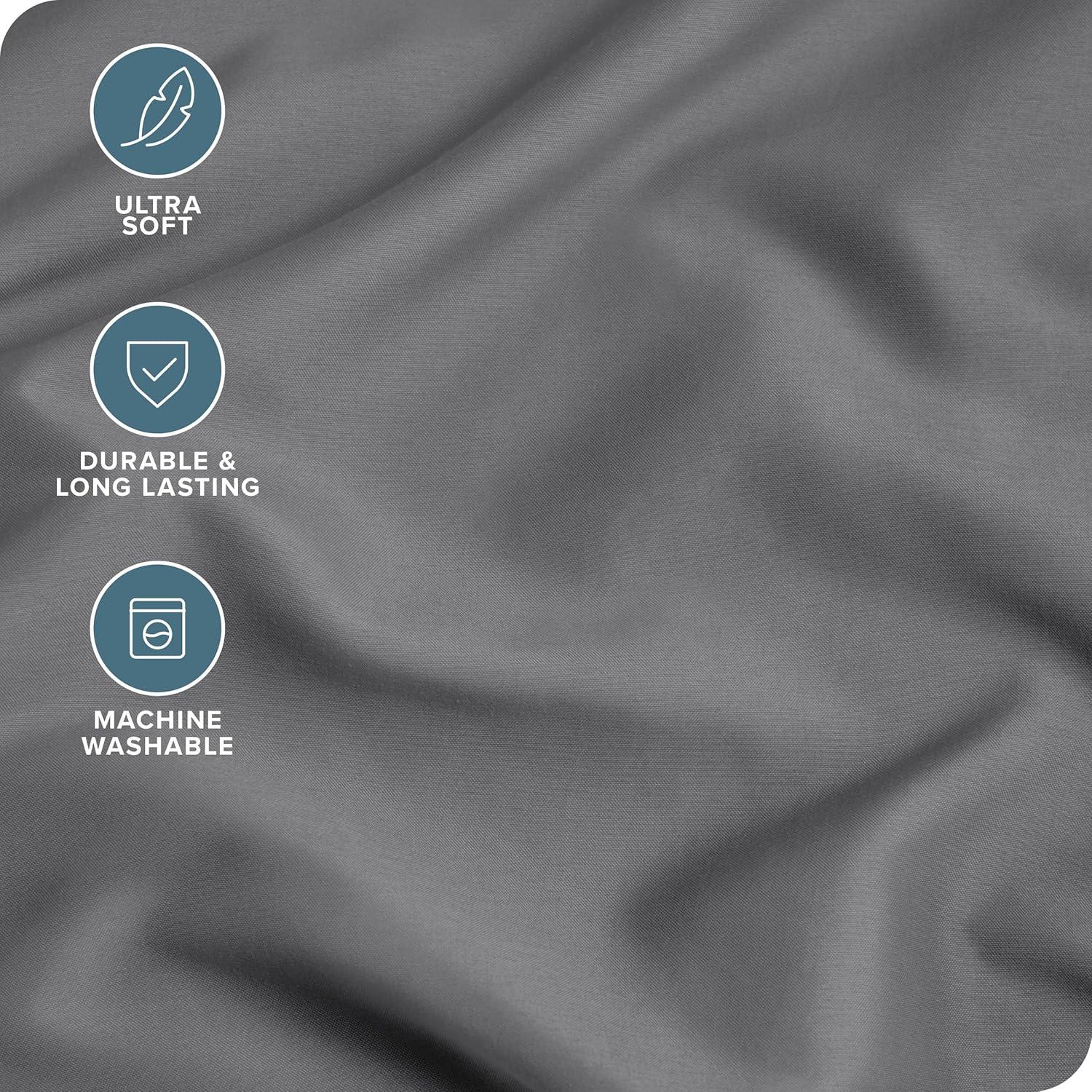 Bare Home Microfiber Pillowcase Set Envelope Closure