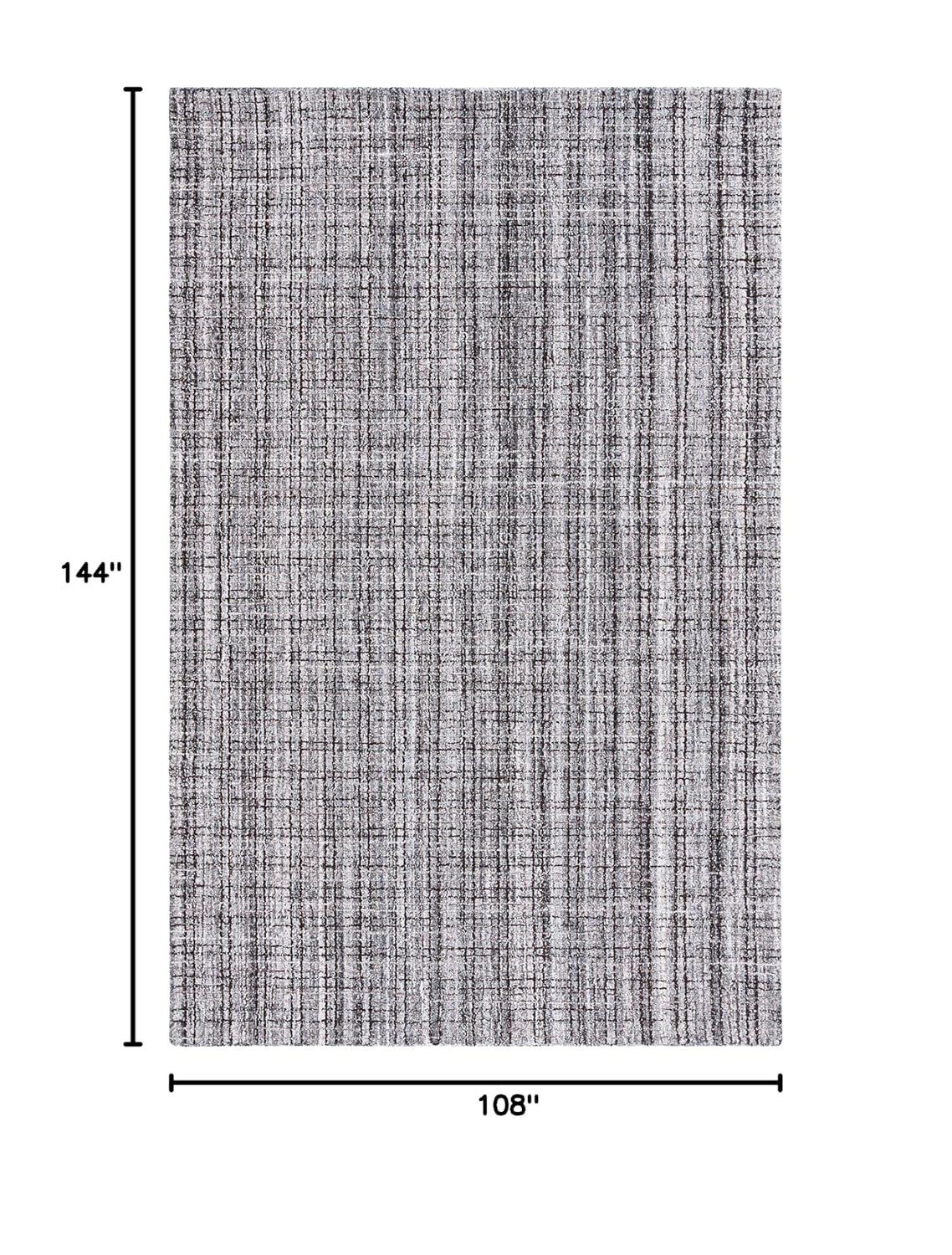 Abstract ABT486 Hand Tufted Area Rug - Grey/Brown - 8'9"x11'9" - Safavieh.