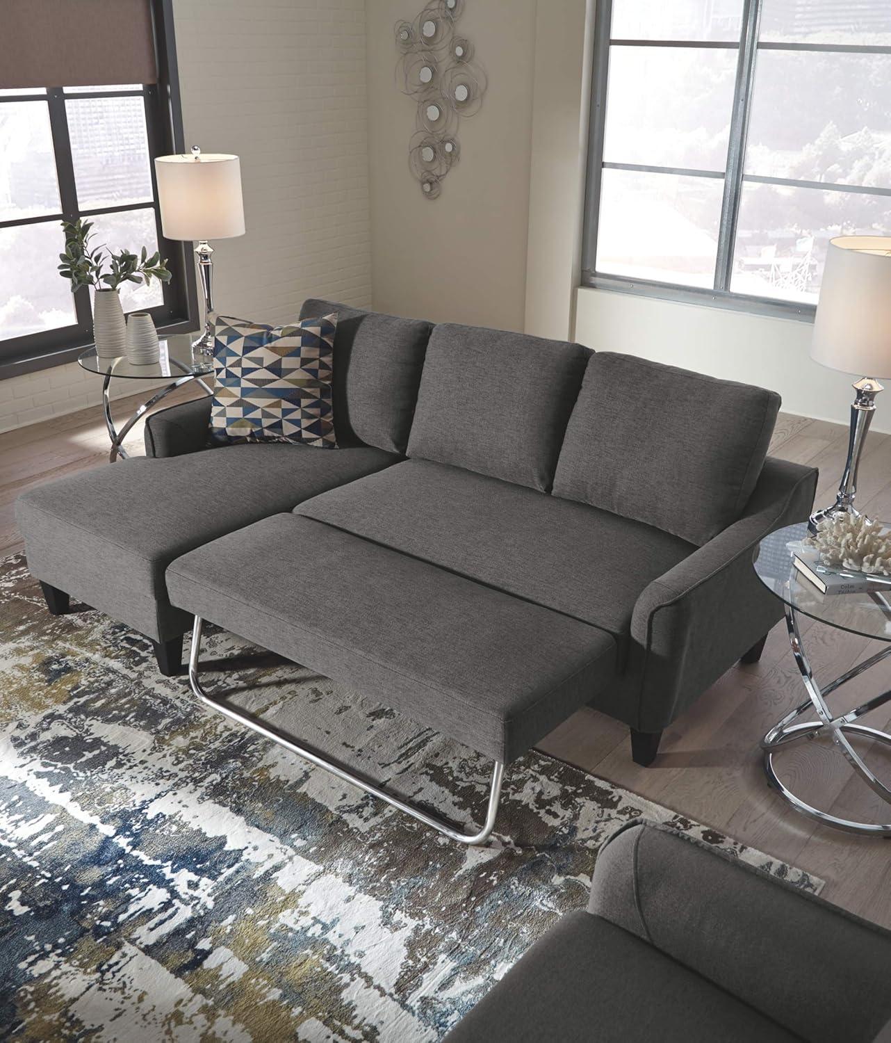 Signature Design by Ashley Jarreau Sofa Chaise Sleeper in Gray