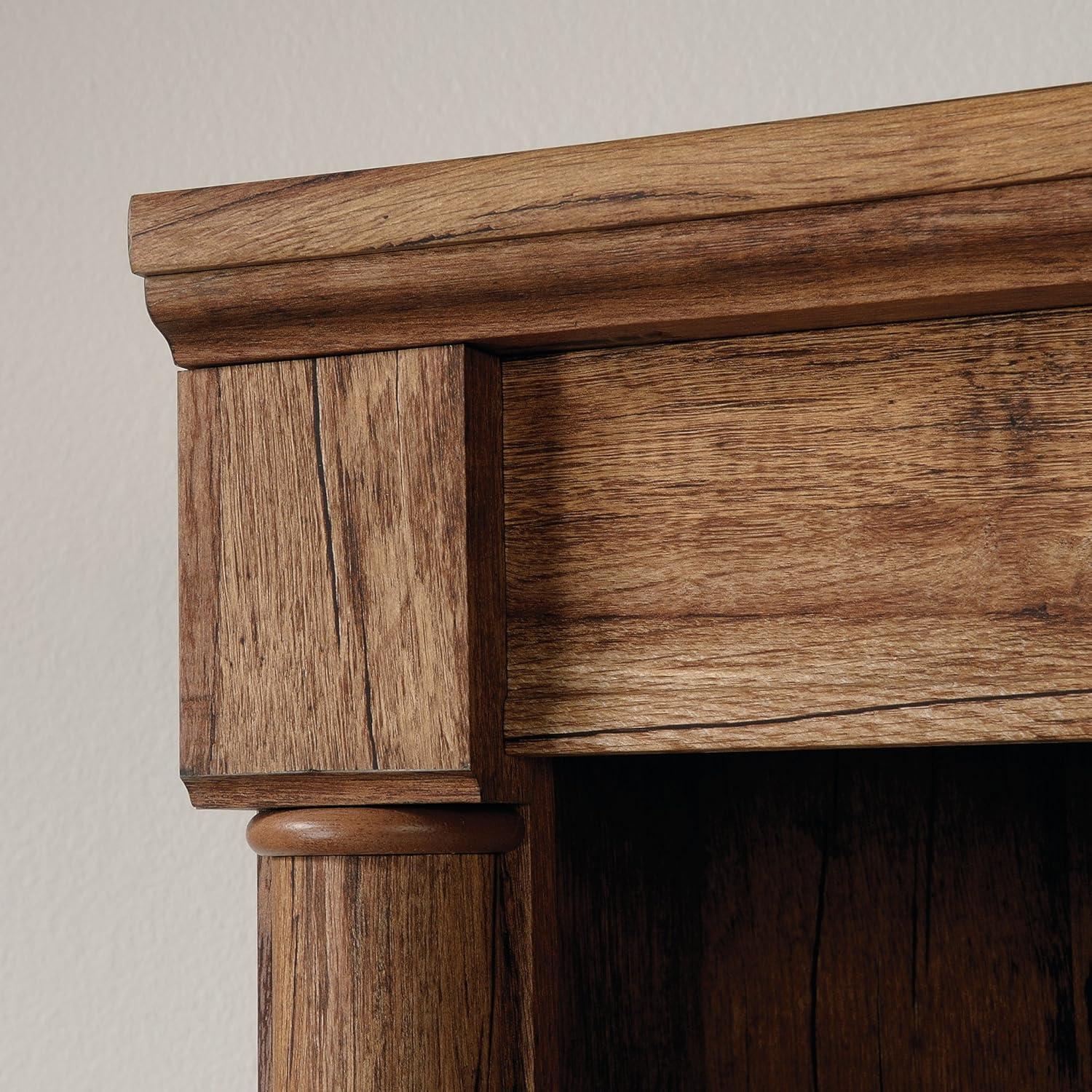 Sauder Palladia 3-Shelf Bookcase, Vintage Oak Finish