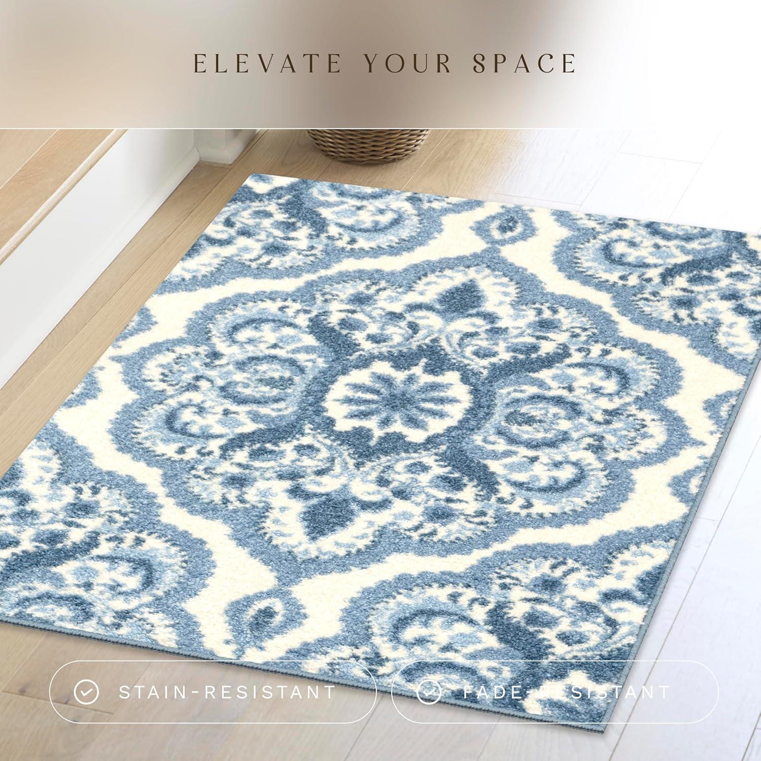 Hertel Damask Indoor Rug
