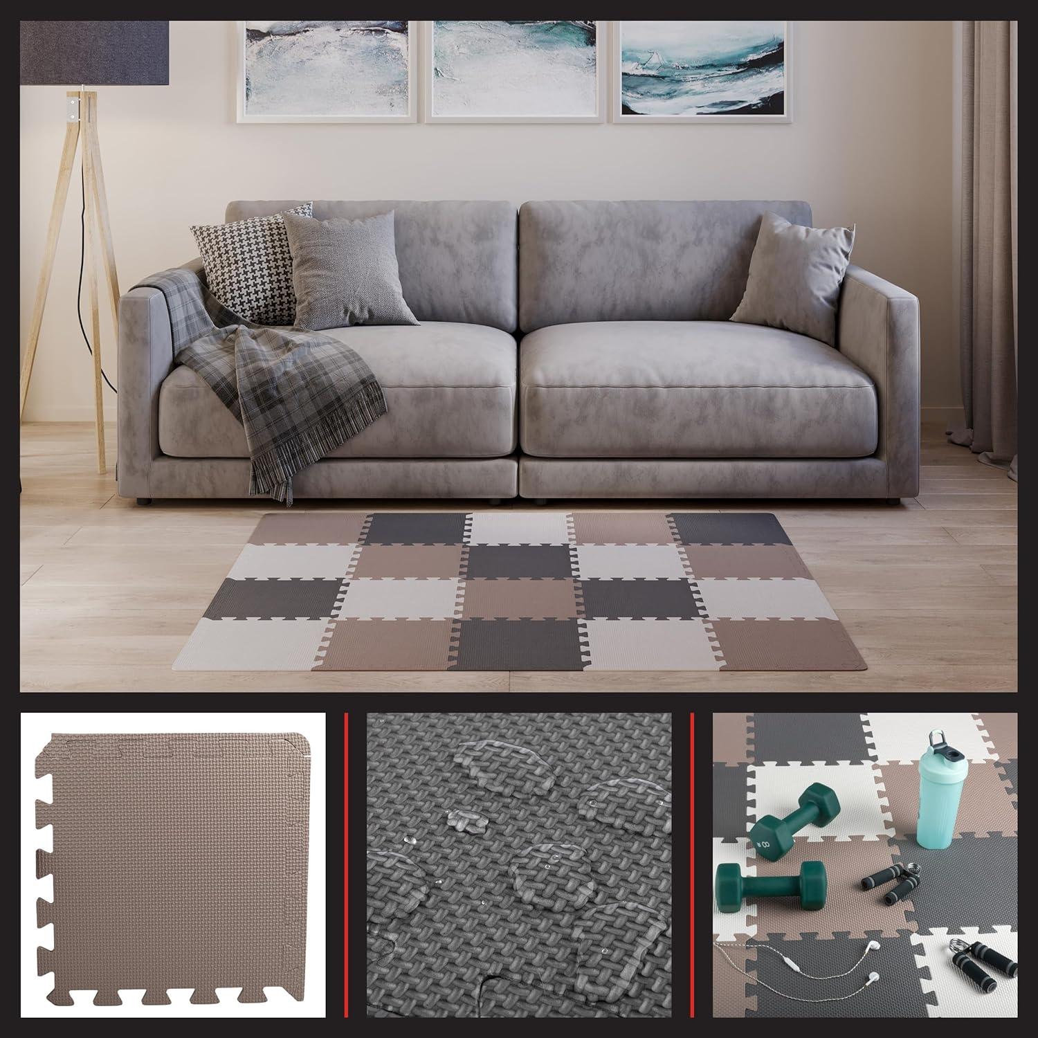 Foam Floor Tiles 20PK - 20sqft (Neutral)