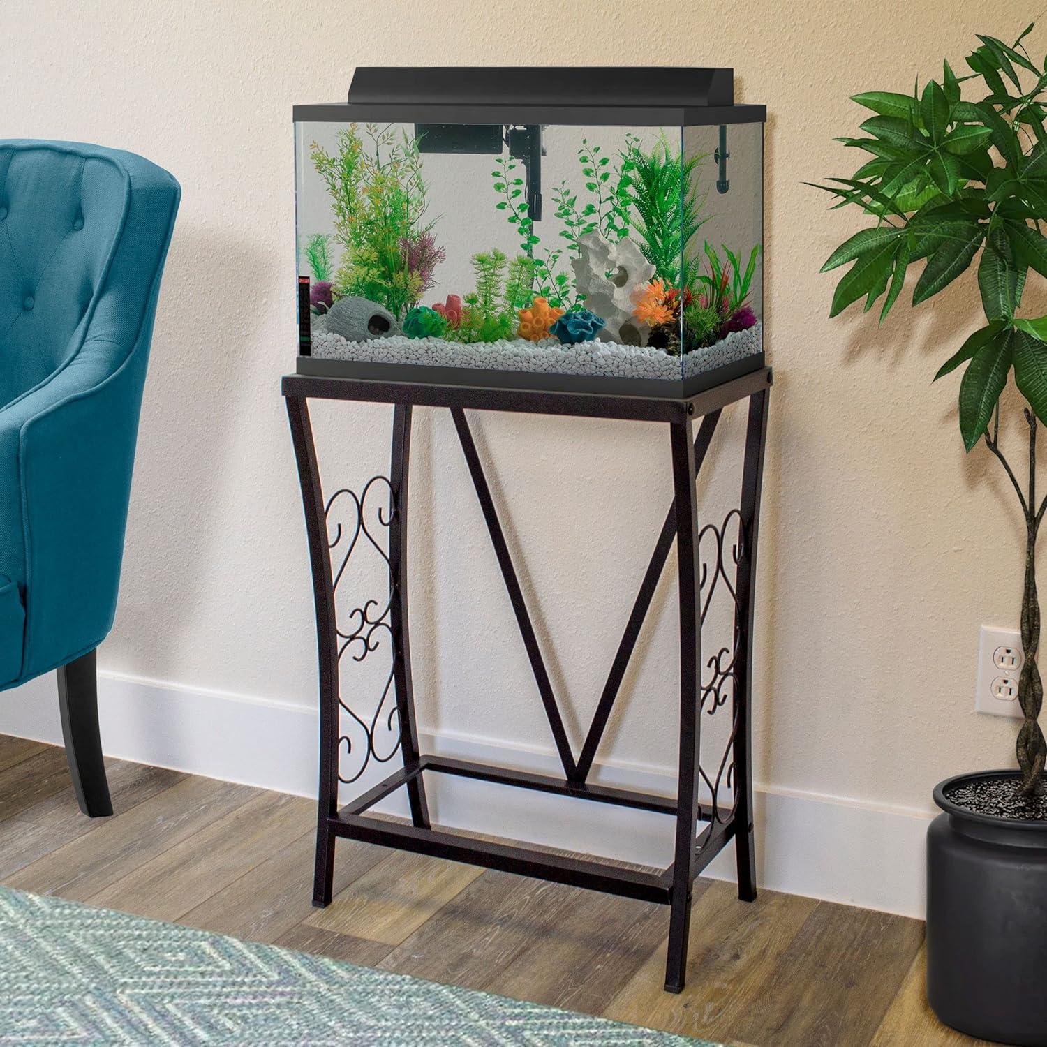 Aquatic Fundamentals 55 Gallon Metal Aquarium Stand