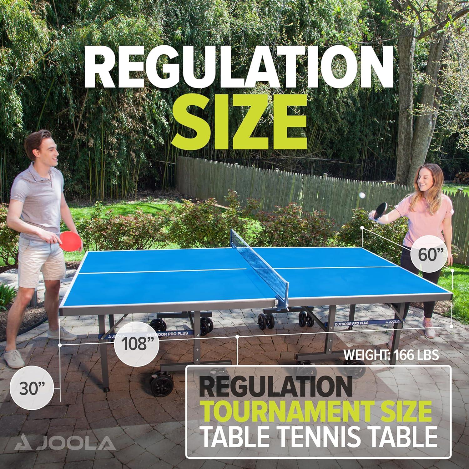 Joola Nova Pro Plus Outdoor Table Tennis Table with Weatherproof Net Set