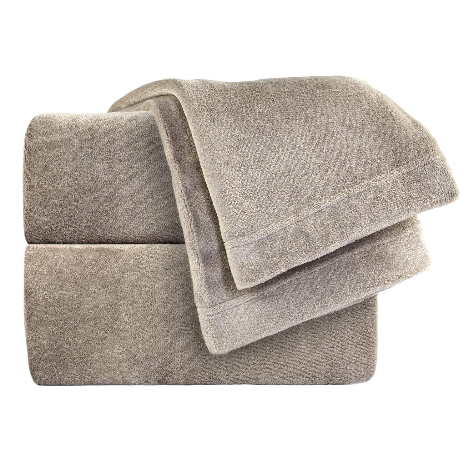 Cozy Fleece Polyester Machine Woven Sheet Set
