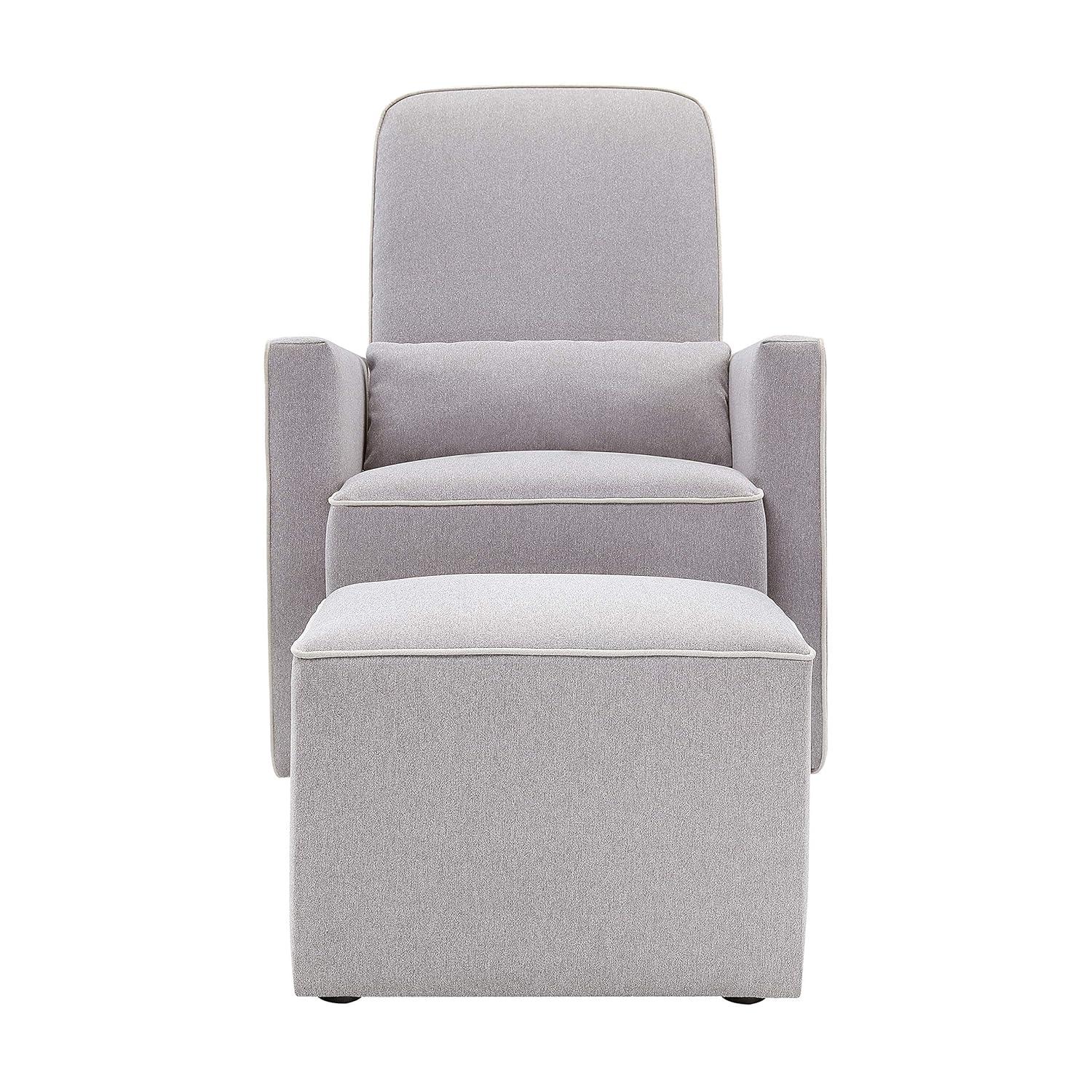 daVinci Olive Swivel Glider with Ottoman