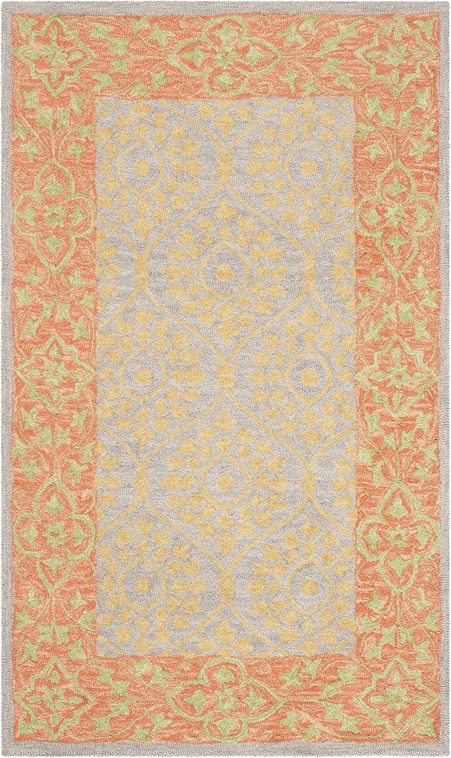 Suzani SZN105 Hand Hooked Area Rug  - Safavieh