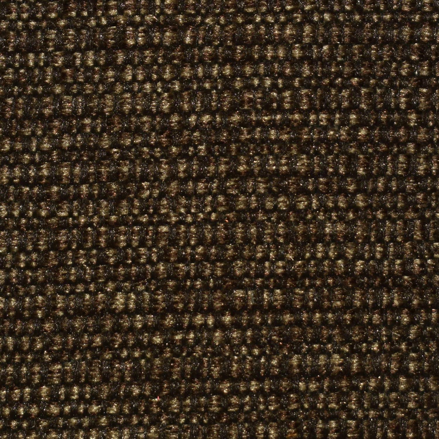 Non-Slip Tufted Chair Cushions for Dining Room, Kitchen and Office Use, U-Shaped Skid-Proof Seat Pad, 15x16 Inches, 4 Pack, Chestnut