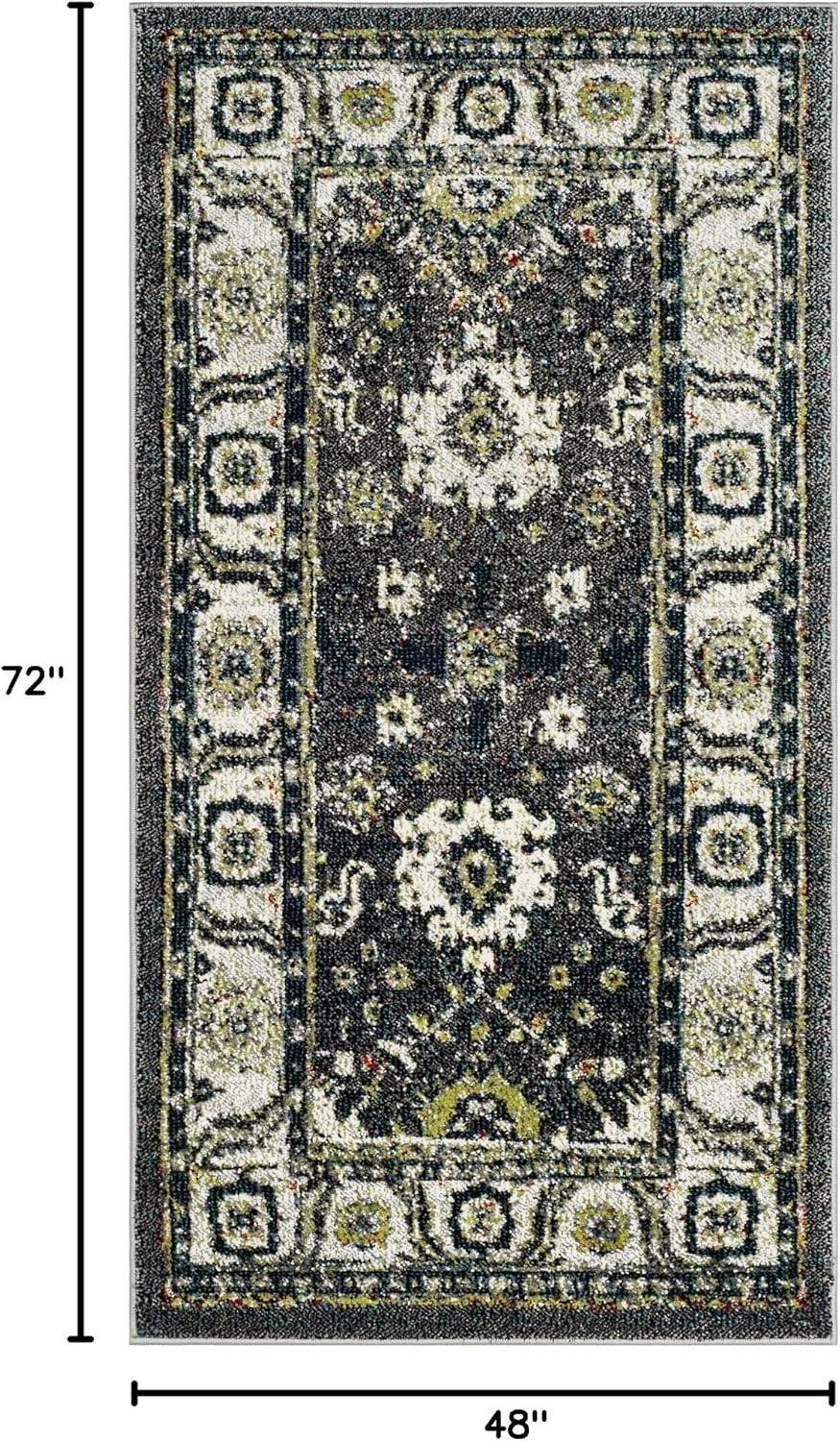 Vintage Hamadan VTH214 Power Loomed Area Rug  - Safavieh