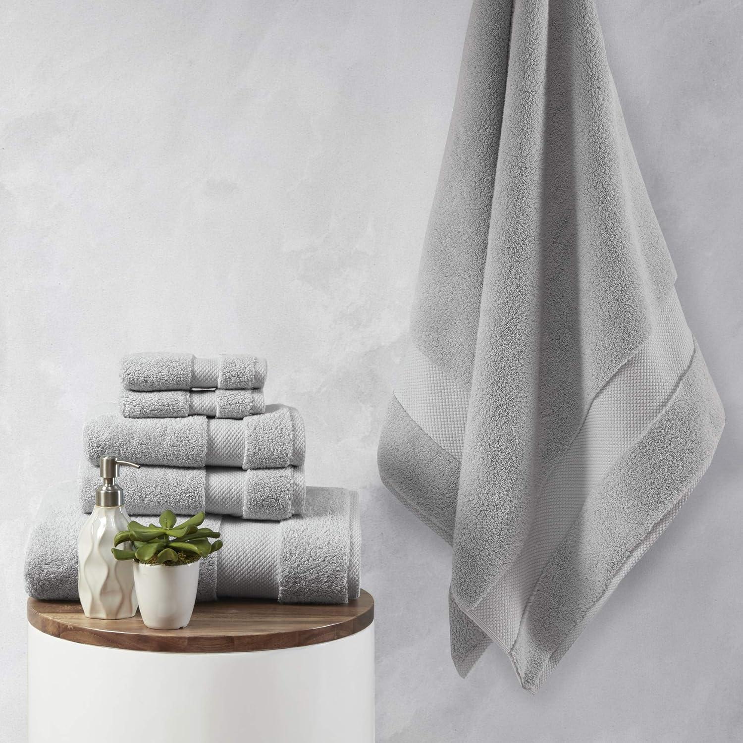 6pc Splendor Cotton Bath Towel Set - Madison Park