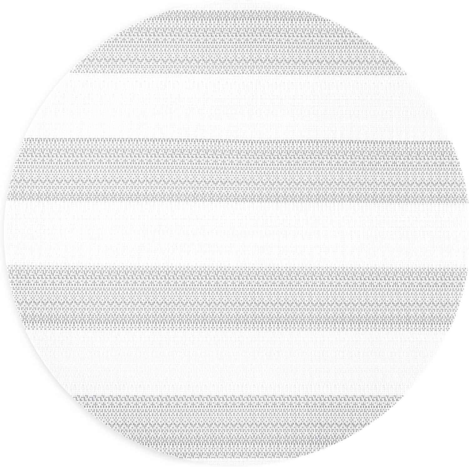 Town & Country Basics Cabana Stripe Indoor/Outdoor Round Placemat