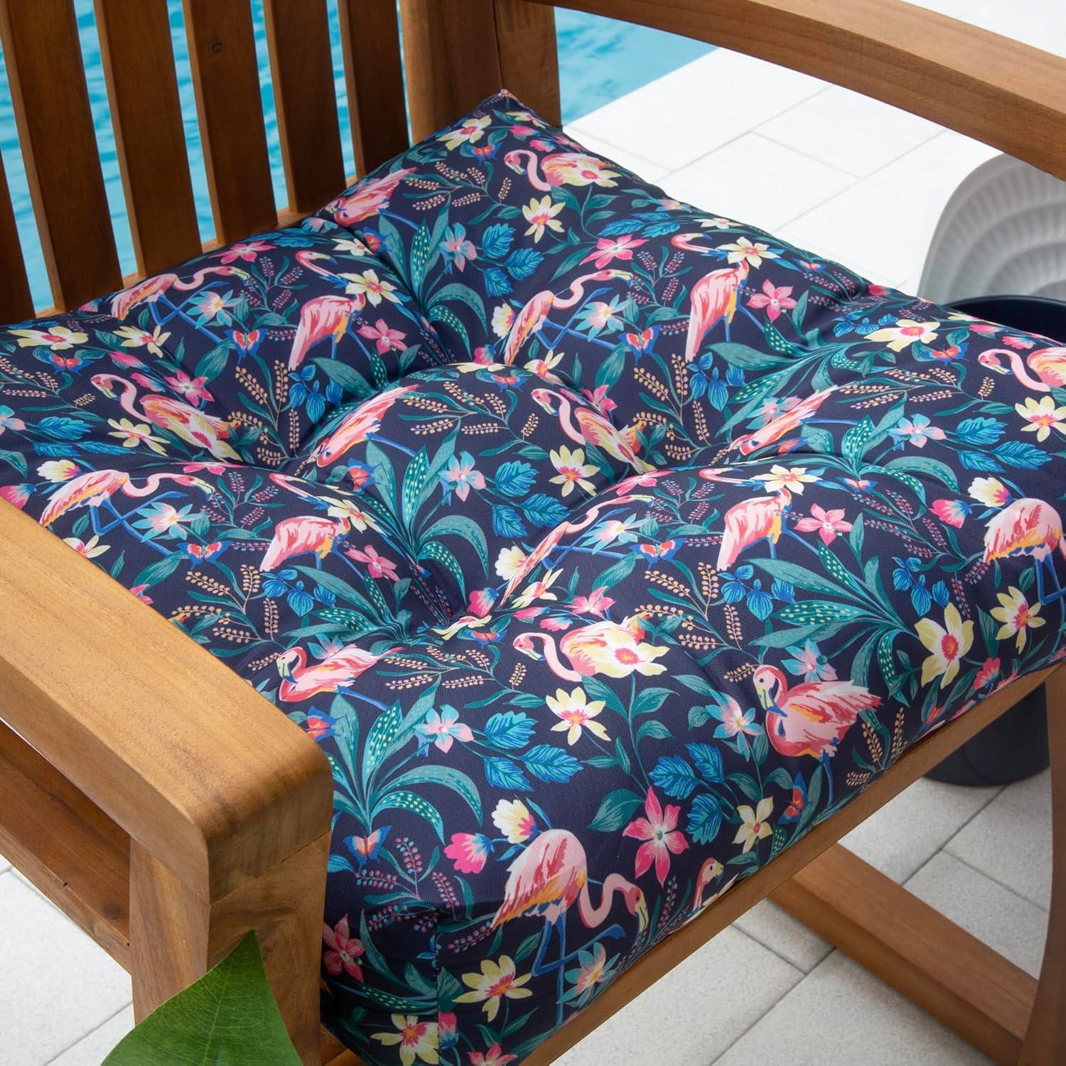 Vera Bradley Vera Bradley by Classic Accessories Water-Resistant Patio Chair Cushions (Set of 2)