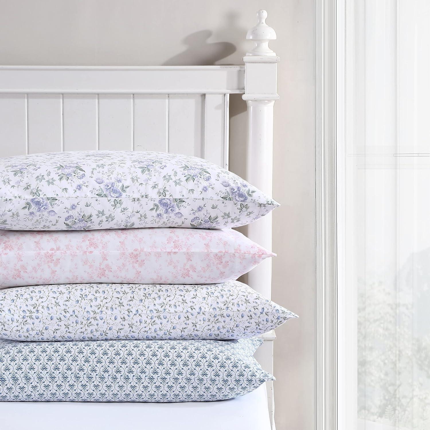 Laura Ashley Laura Ashley Sateen Cotton Printed Sheet Sets