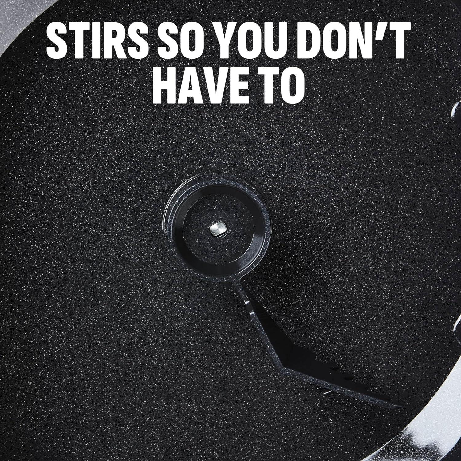 PowerXL PowerXL Stirmax Midnight Blue 7.5 Quart Digital Multi-cooker With Automatic Paddle To Stir And Shred, 9 In 1 Programmable Presets To Sauté, Sear, And Brown Food Before Simmering