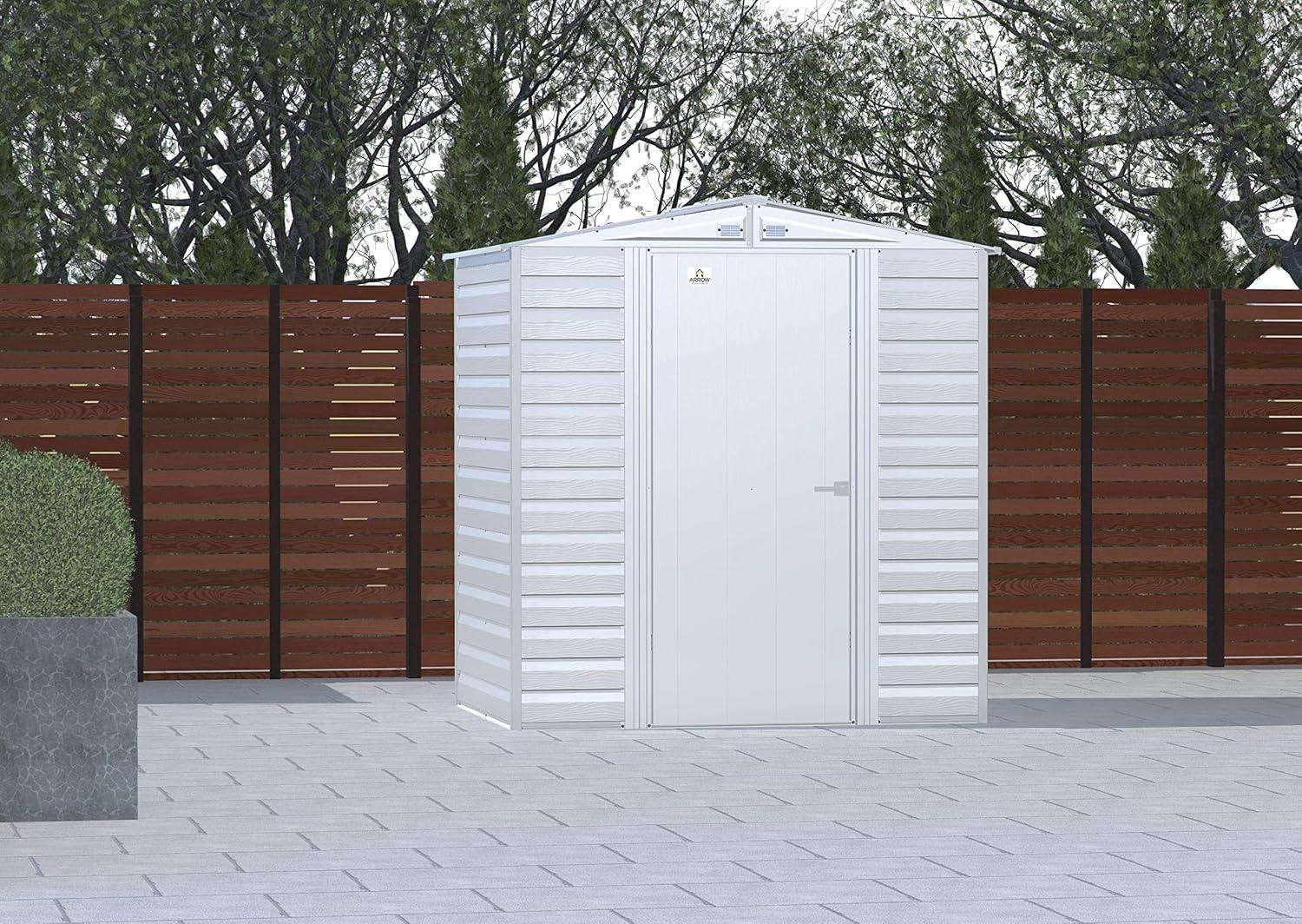 Arrow Select Steel Storage Shed, 6x5