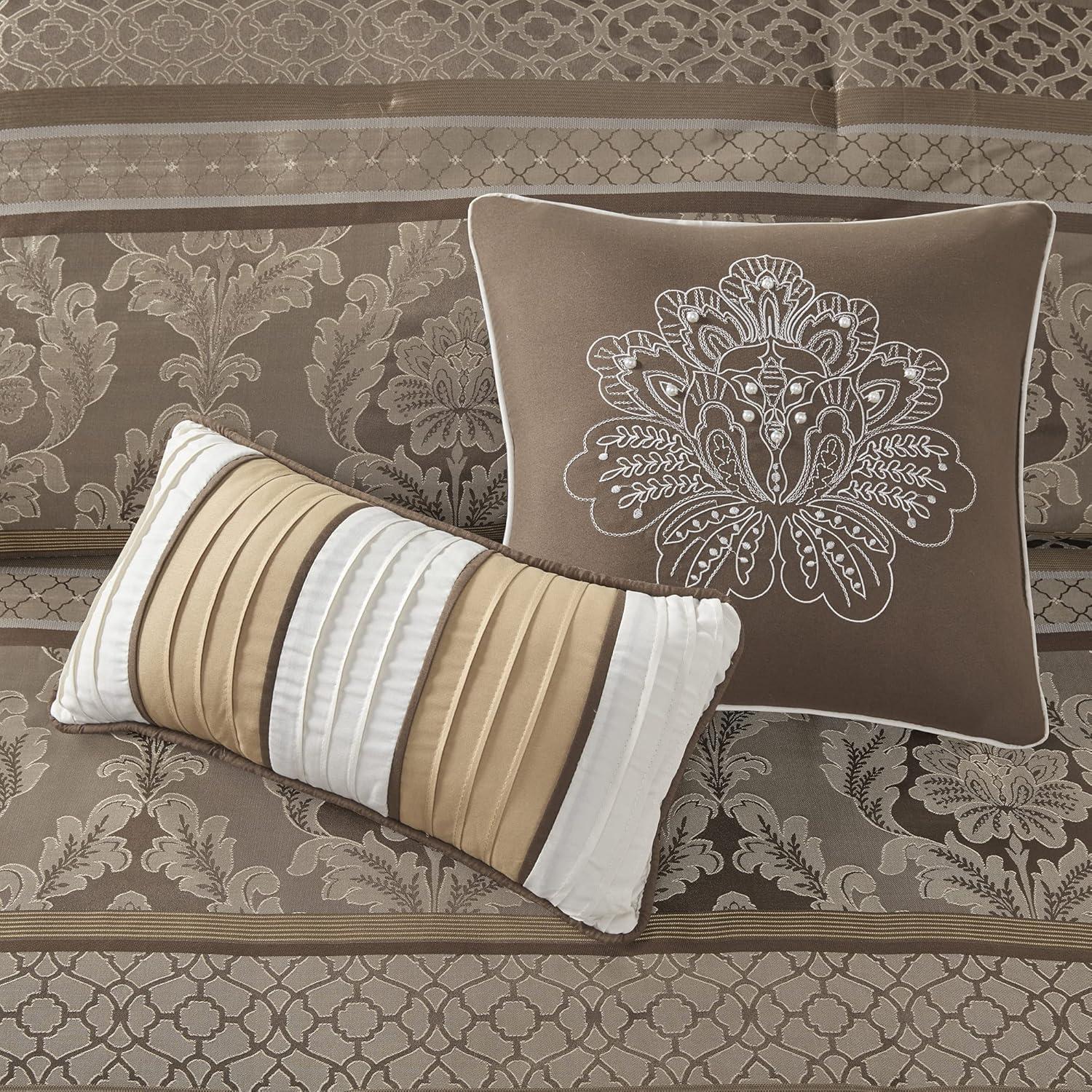 Bellagio 7 Piece Jacquard Comforter Set