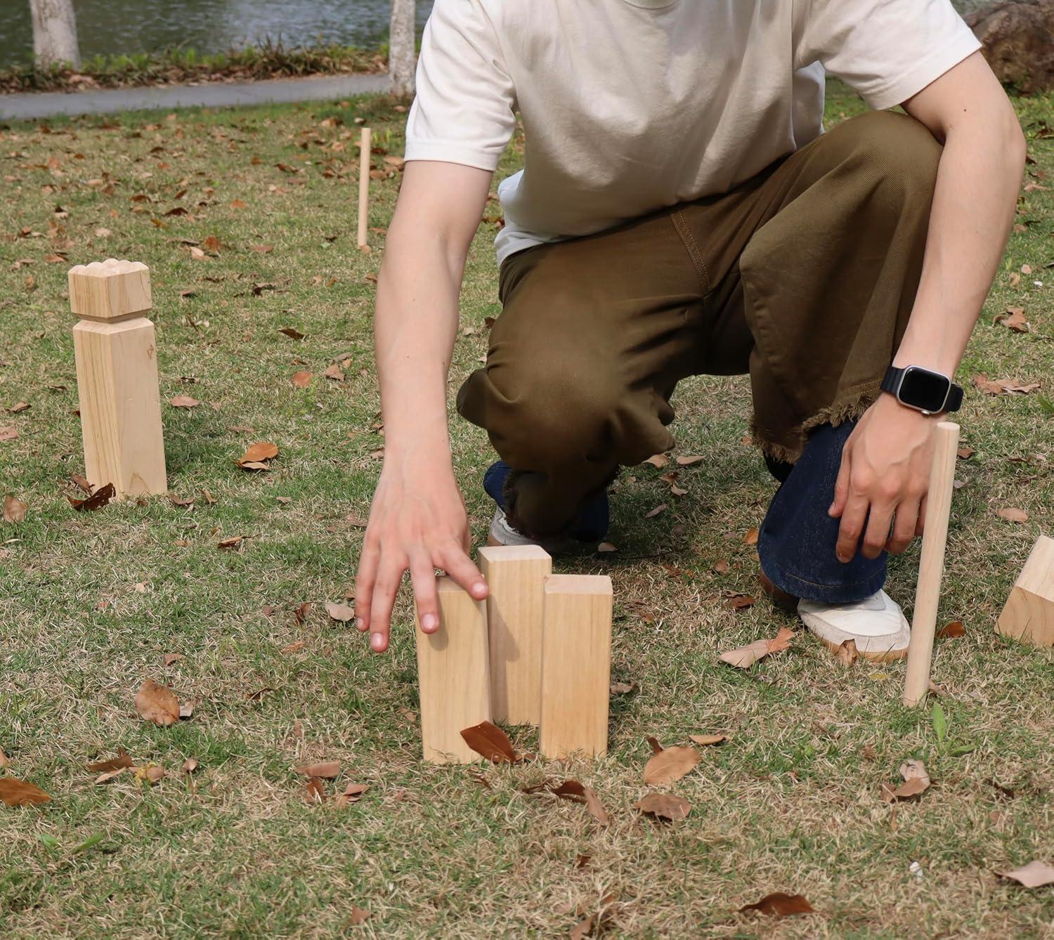 Kubb Game Premium Set