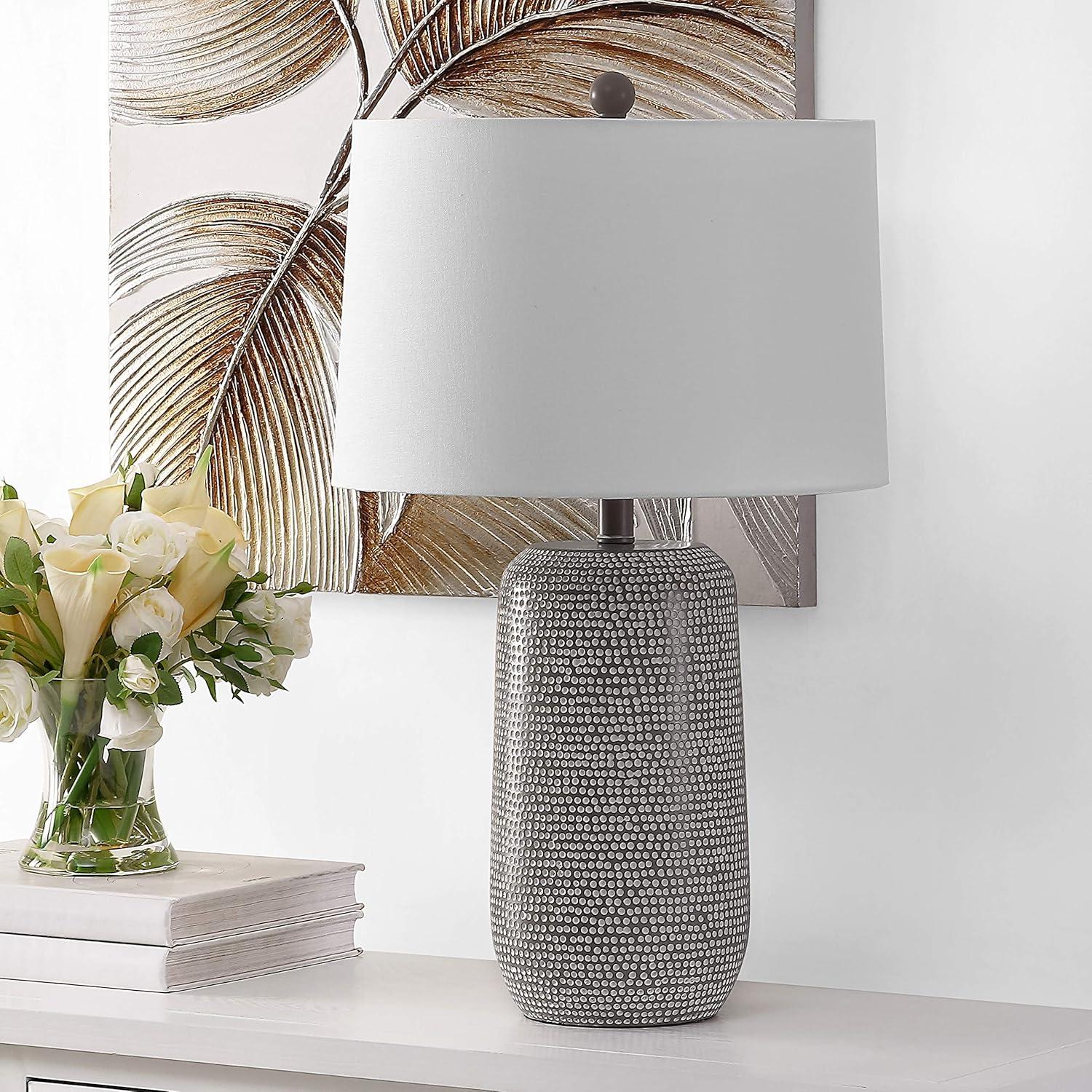 Celvin Table Lamp - Grey/White - Safavieh.