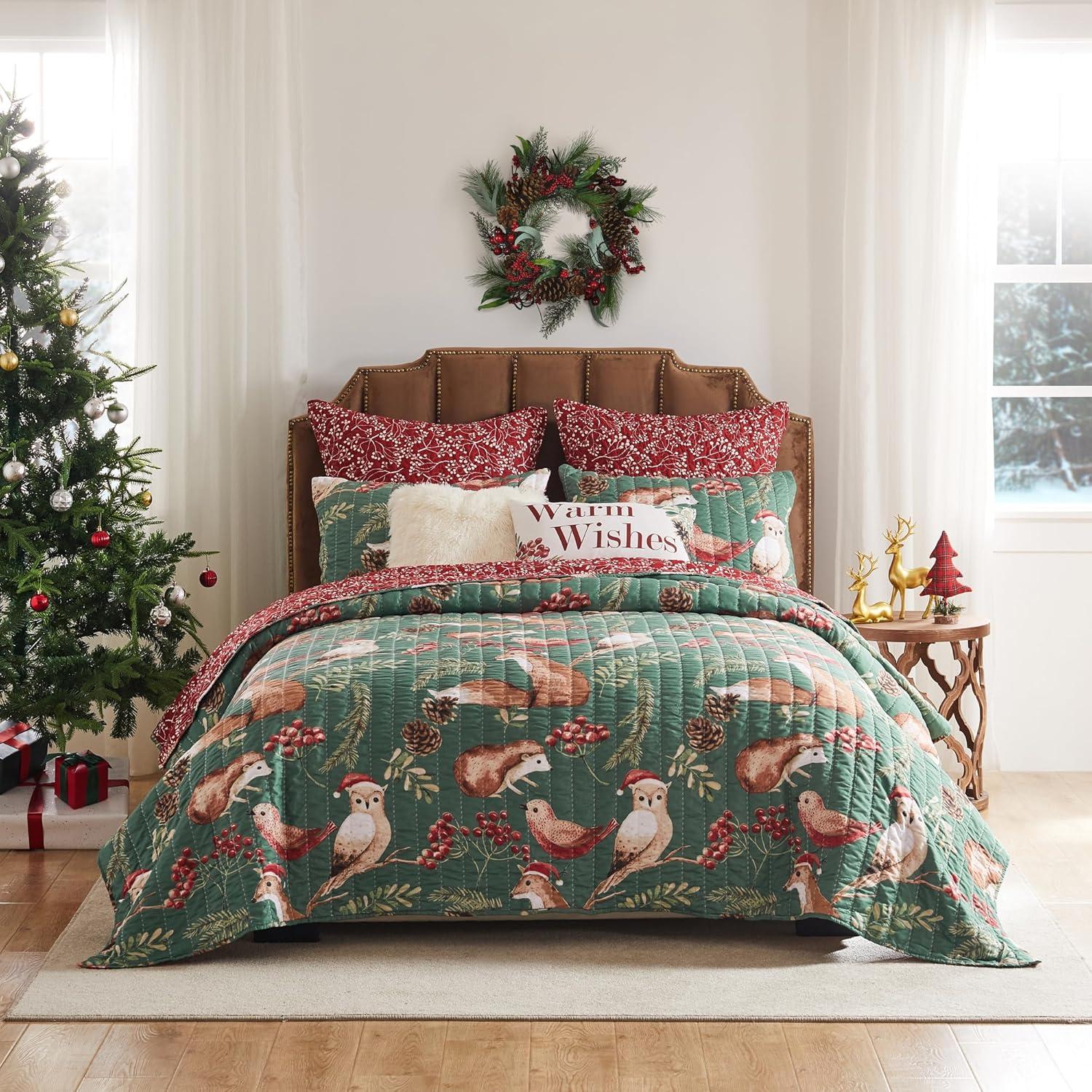 Barefoot Bungalow Willow Reversible Quilt Set